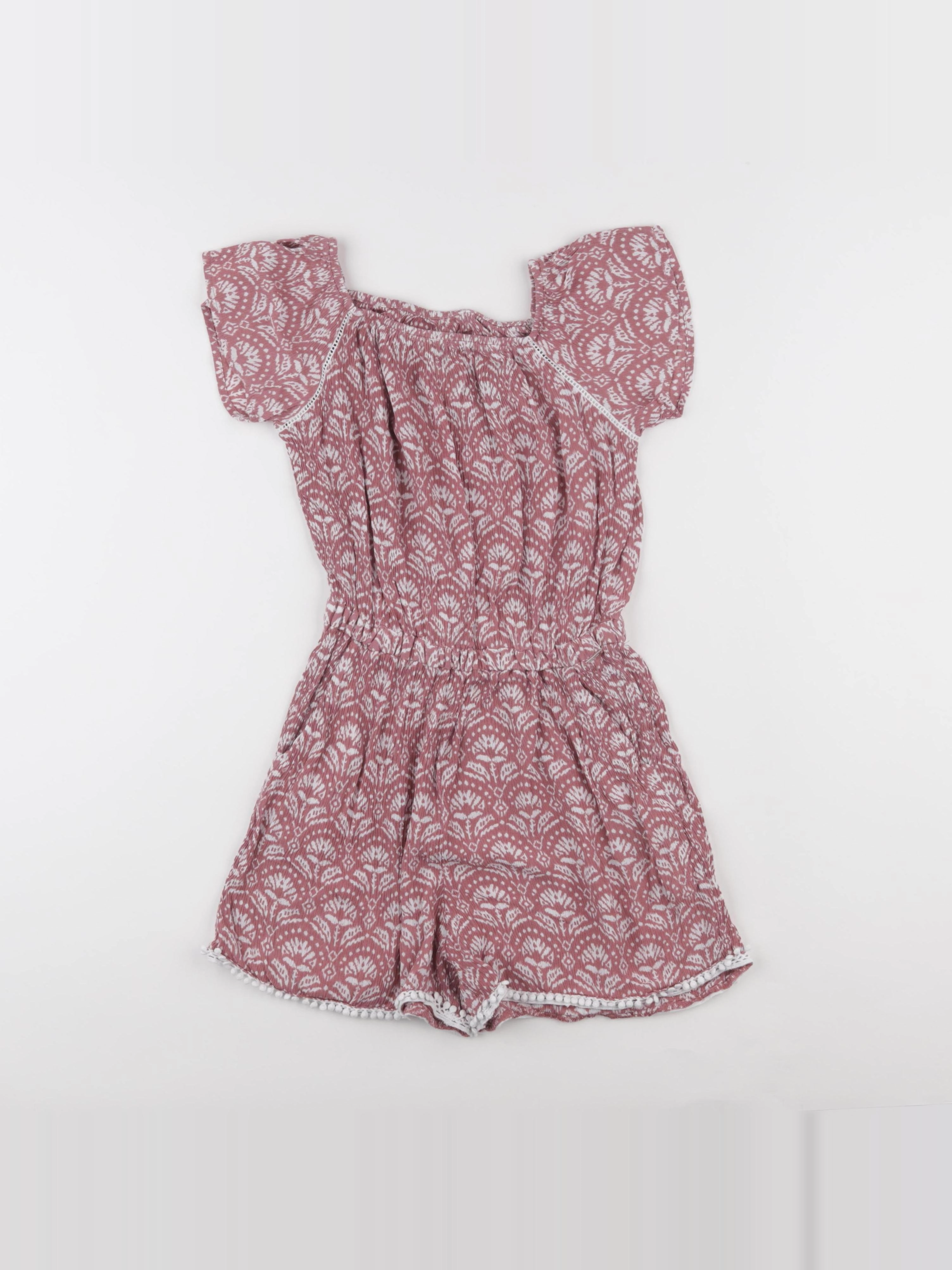 IKKS - combinaison rose - 10 ans