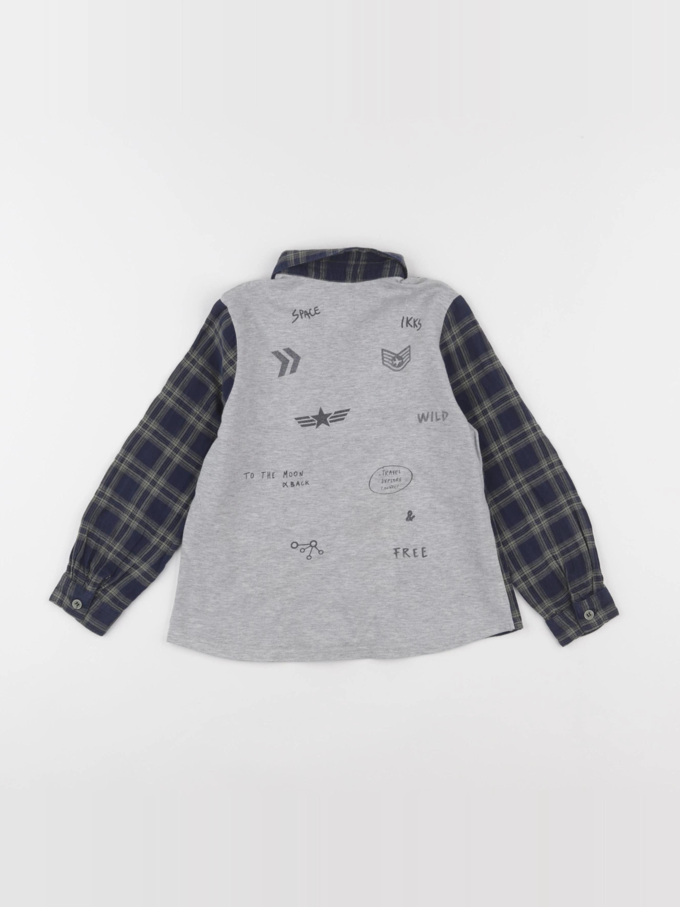 IKKS - chemise bleu - 3 ans