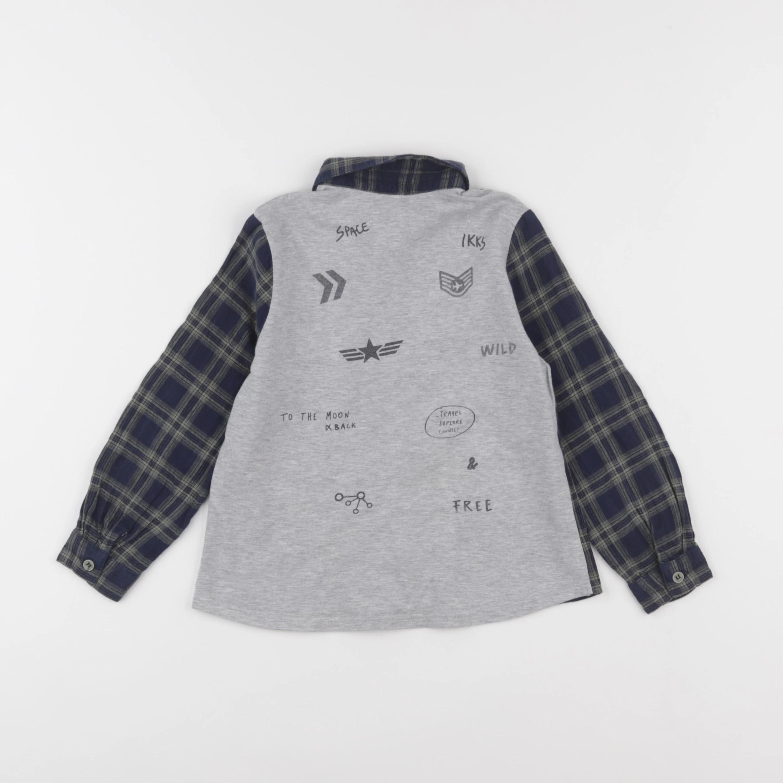 IKKS - chemise bleu - 3 ans