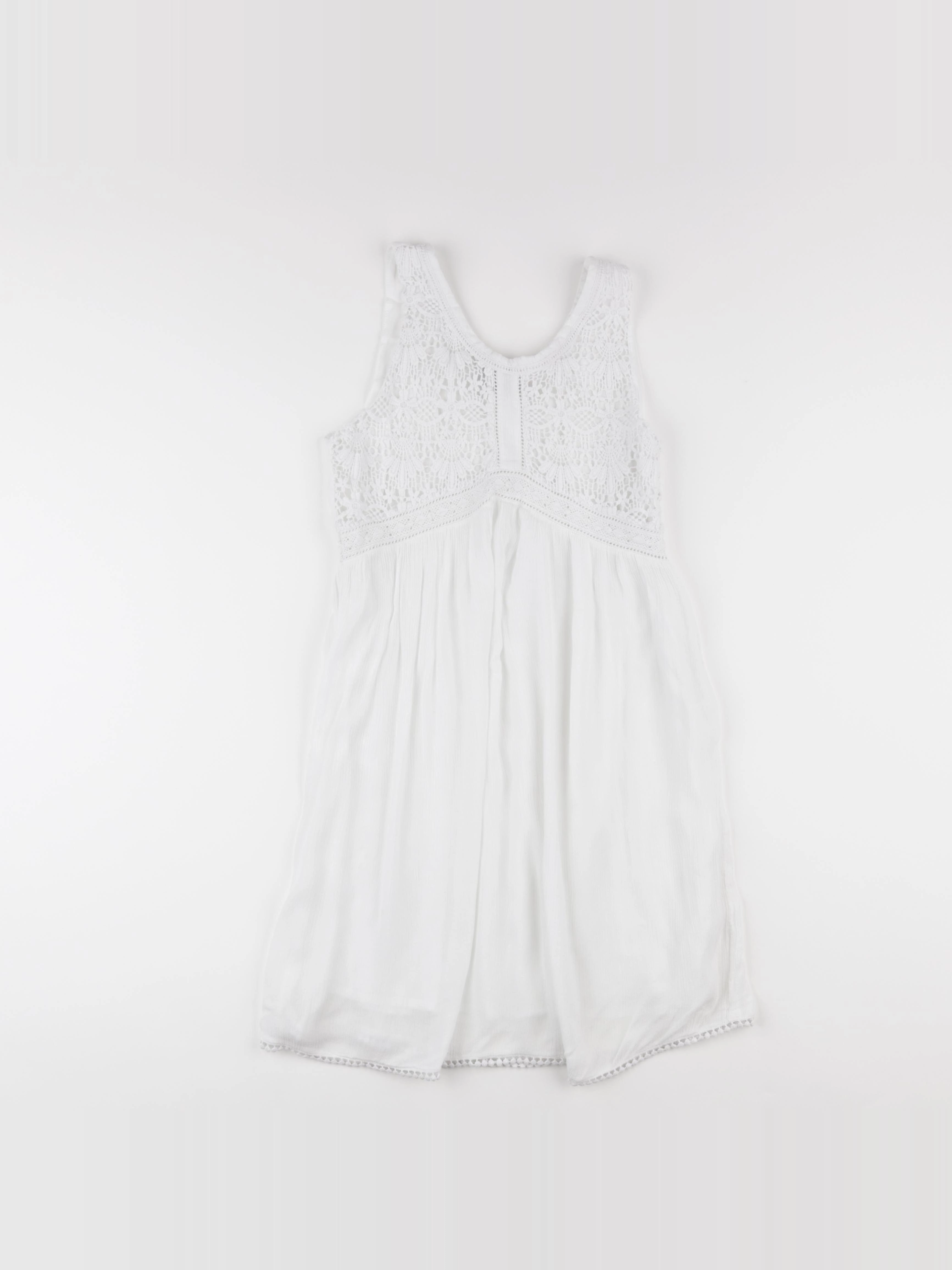 IKKS - robe blanc - 12 ans