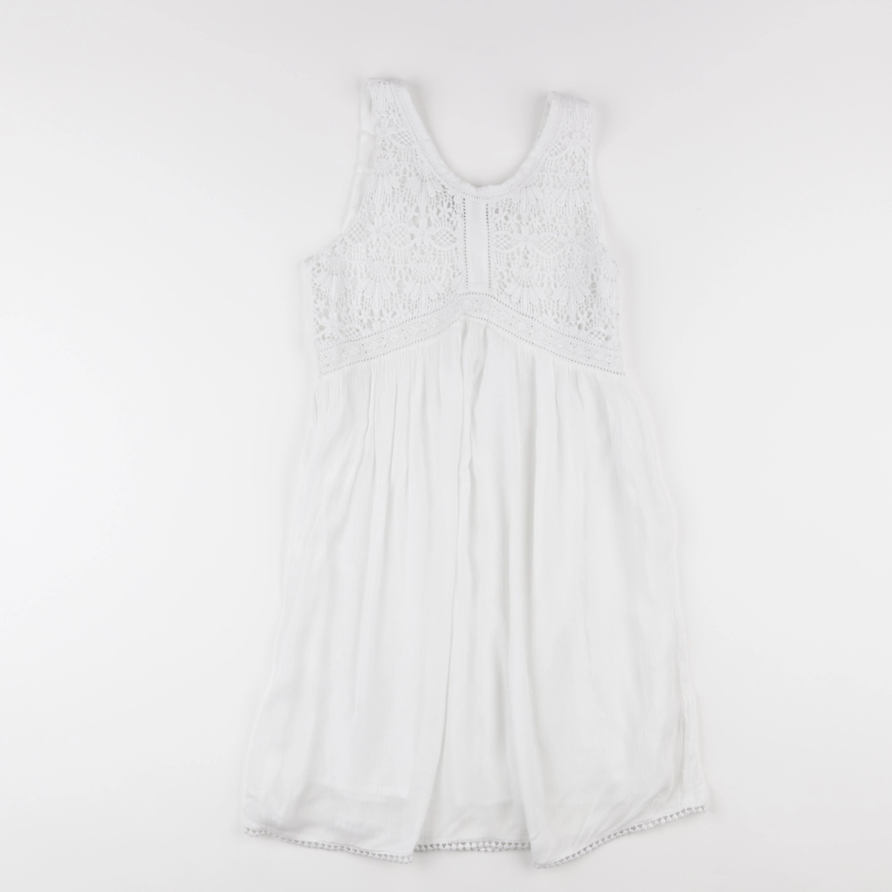 IKKS - robe blanc - 12 ans