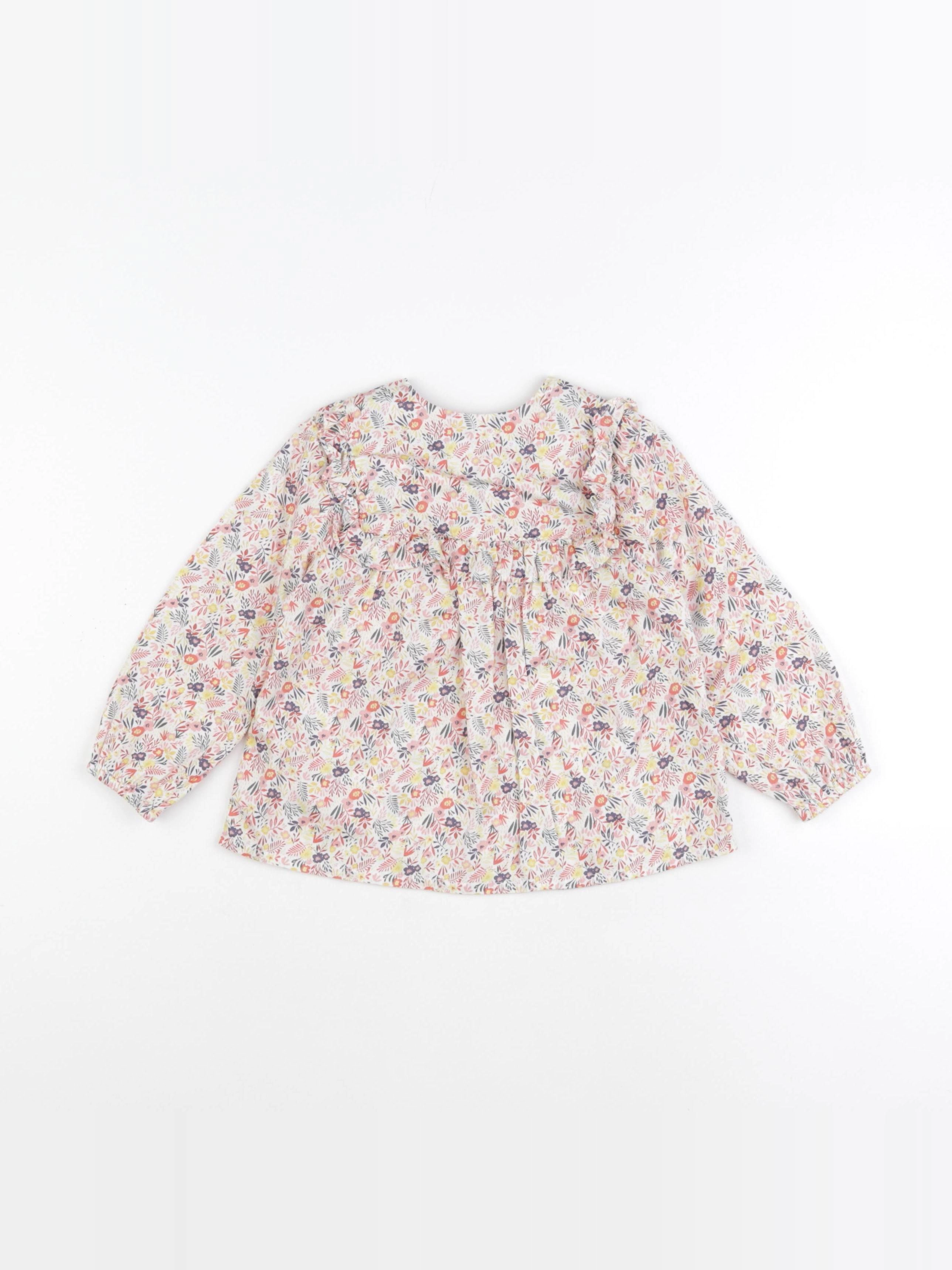 Tape à l'oeil - blouse multicolore - 24 mois