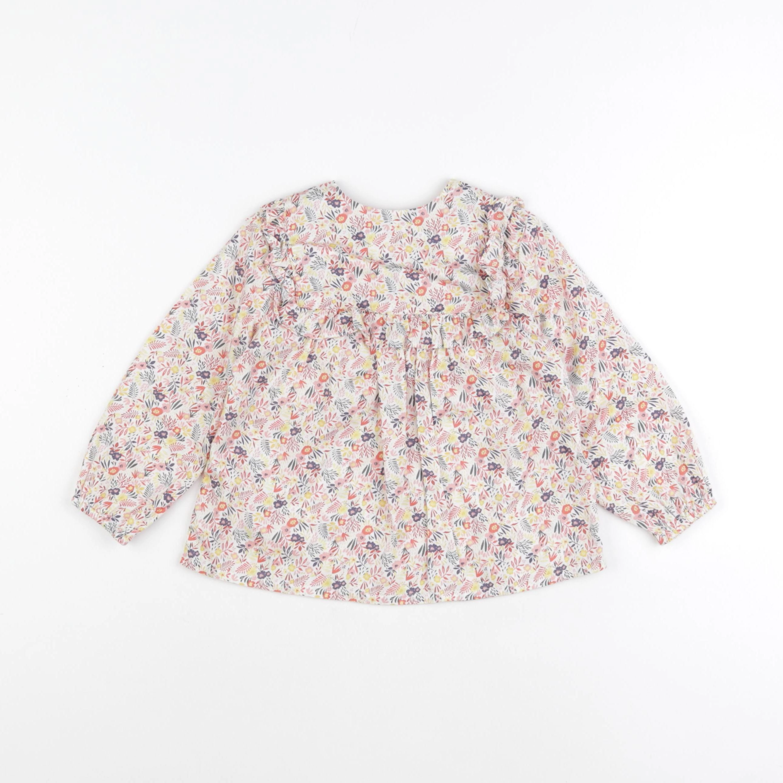 Tape à l'oeil - blouse multicolore - 24 mois