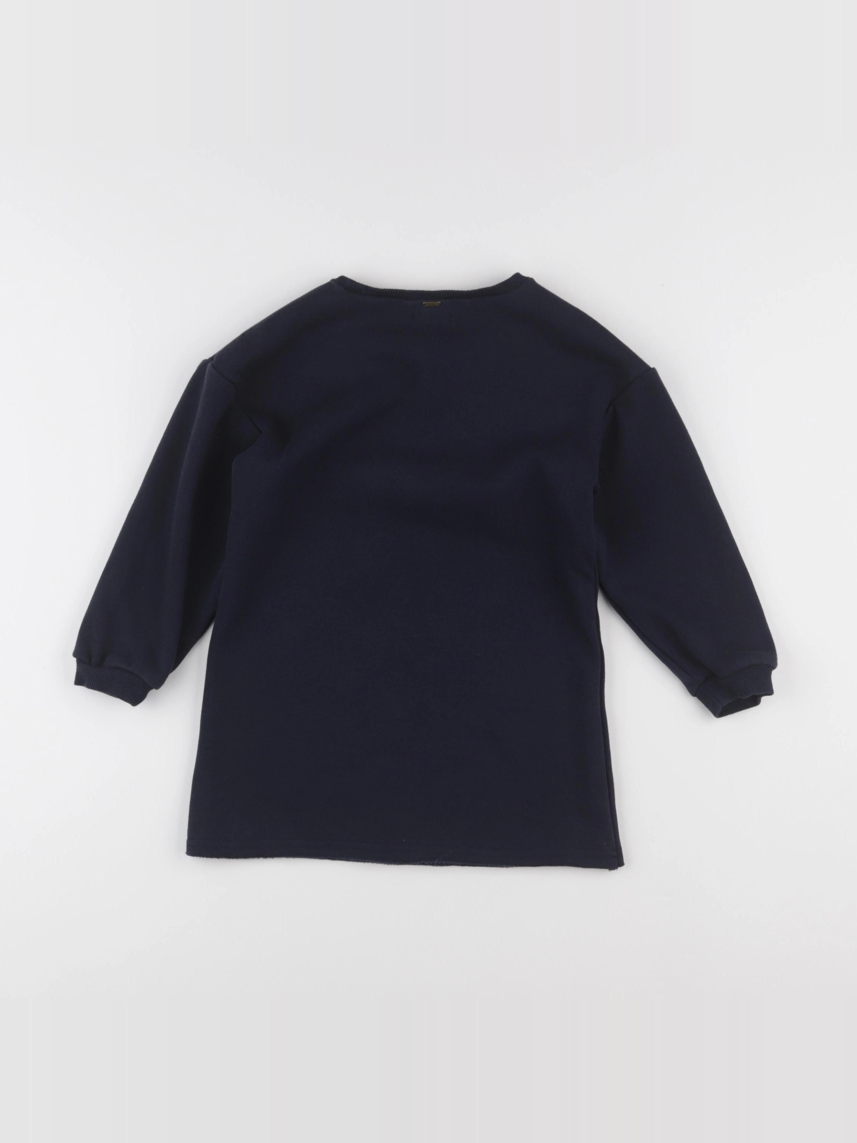 IKKS - robe bleu - 4 ans