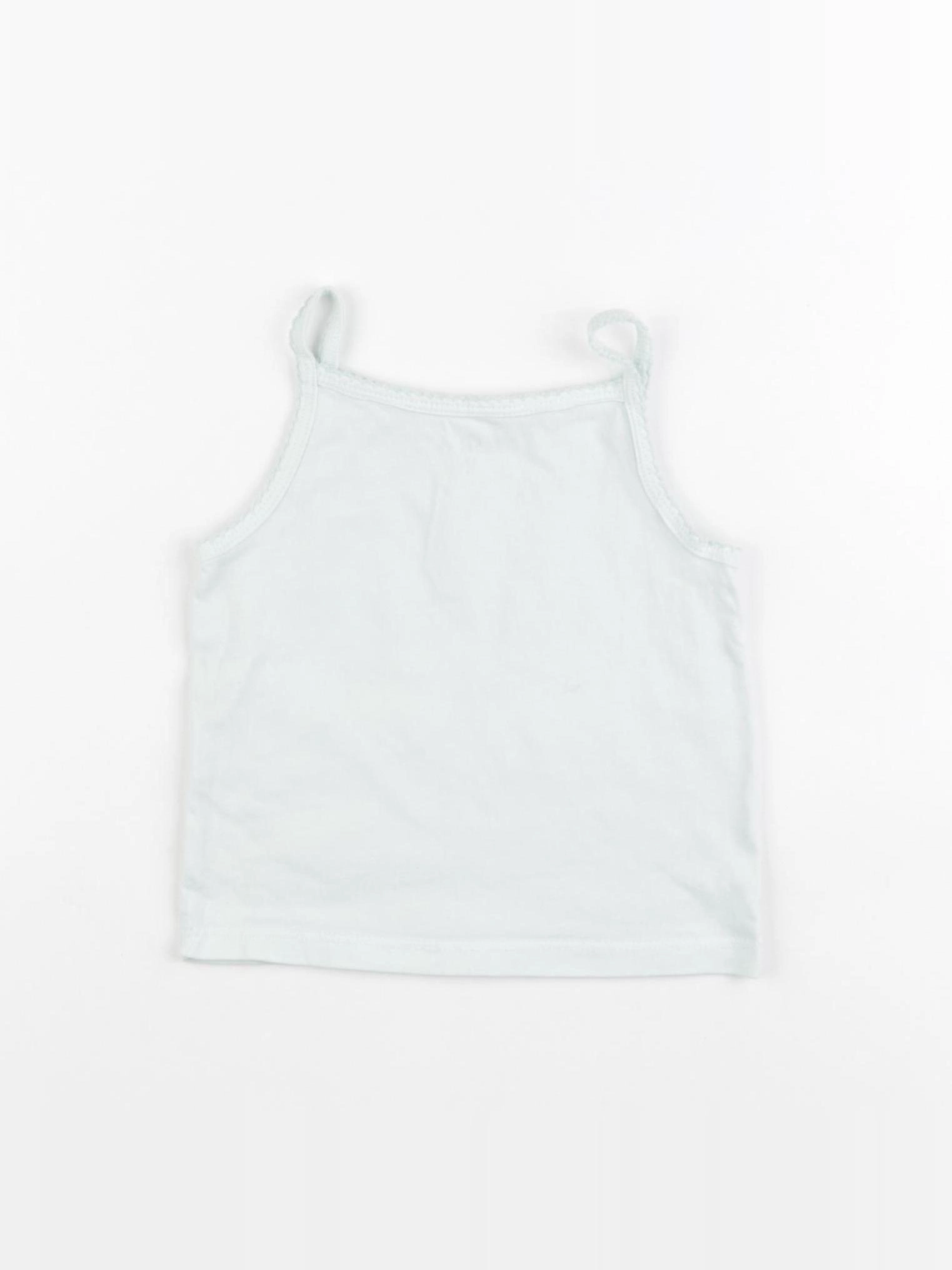 La Redoute - maillot de corps bleu - 3 ans