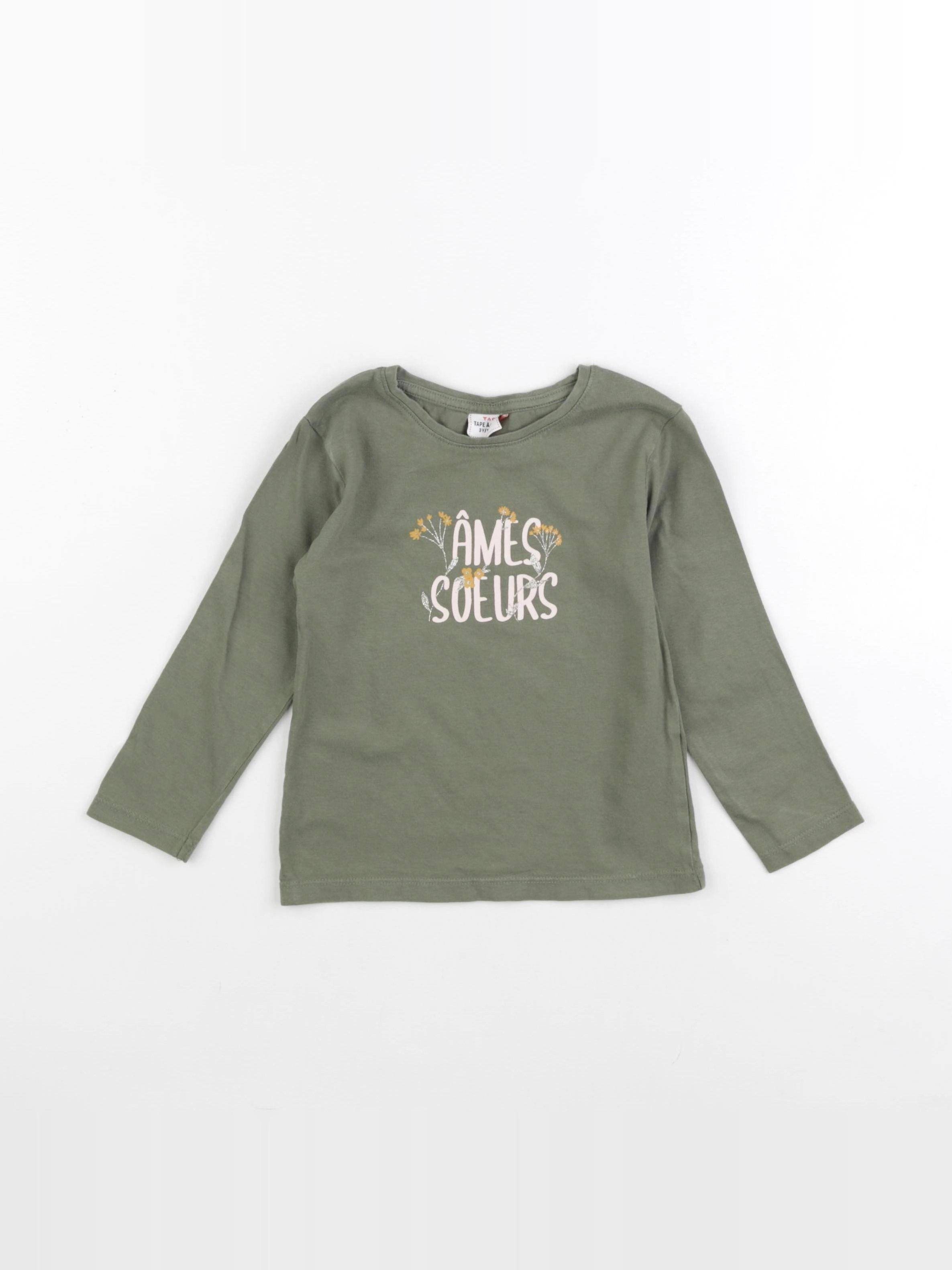 Tape à l'oeil - tee-shirt vert - 3 ans