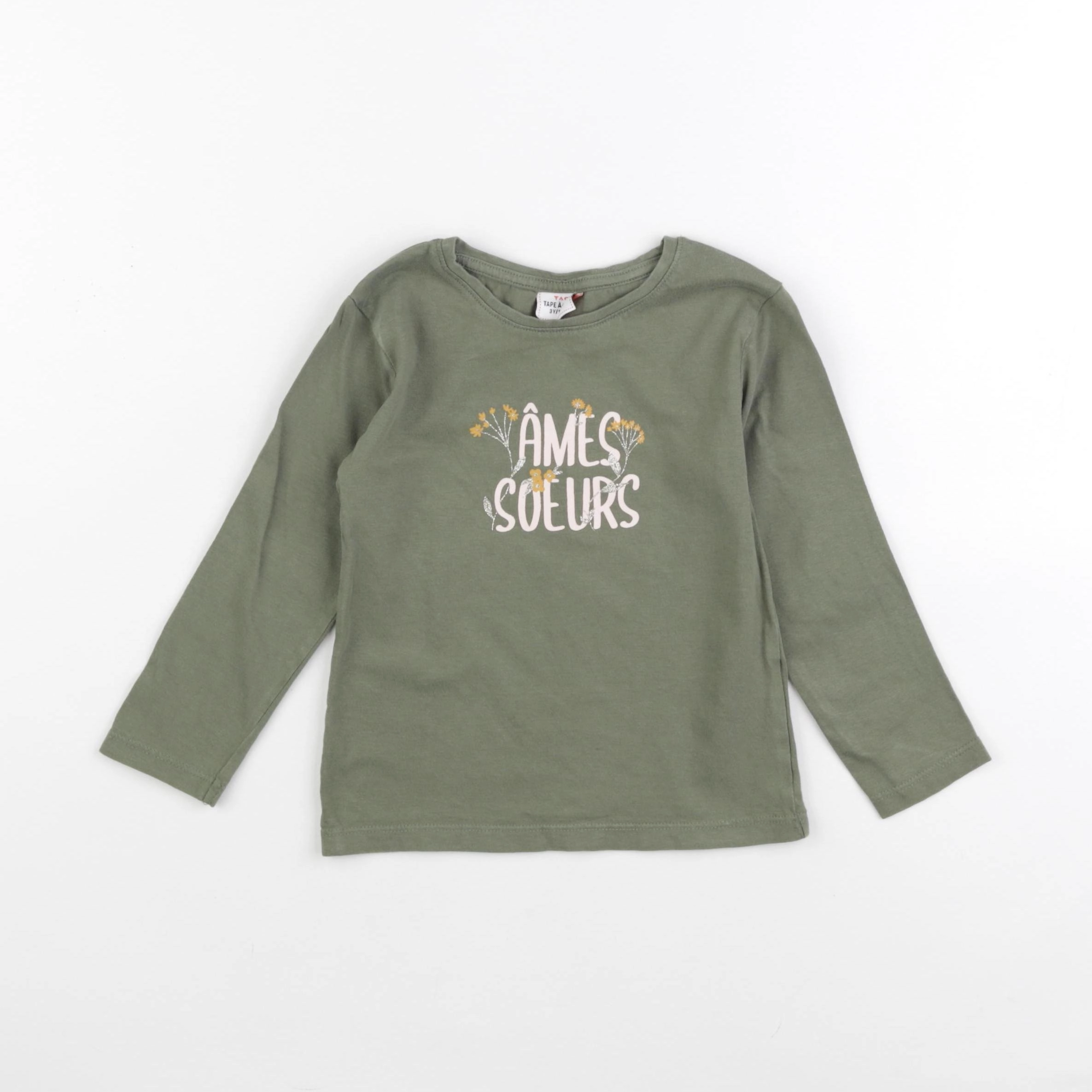Tape à l'oeil - tee-shirt vert - 3 ans