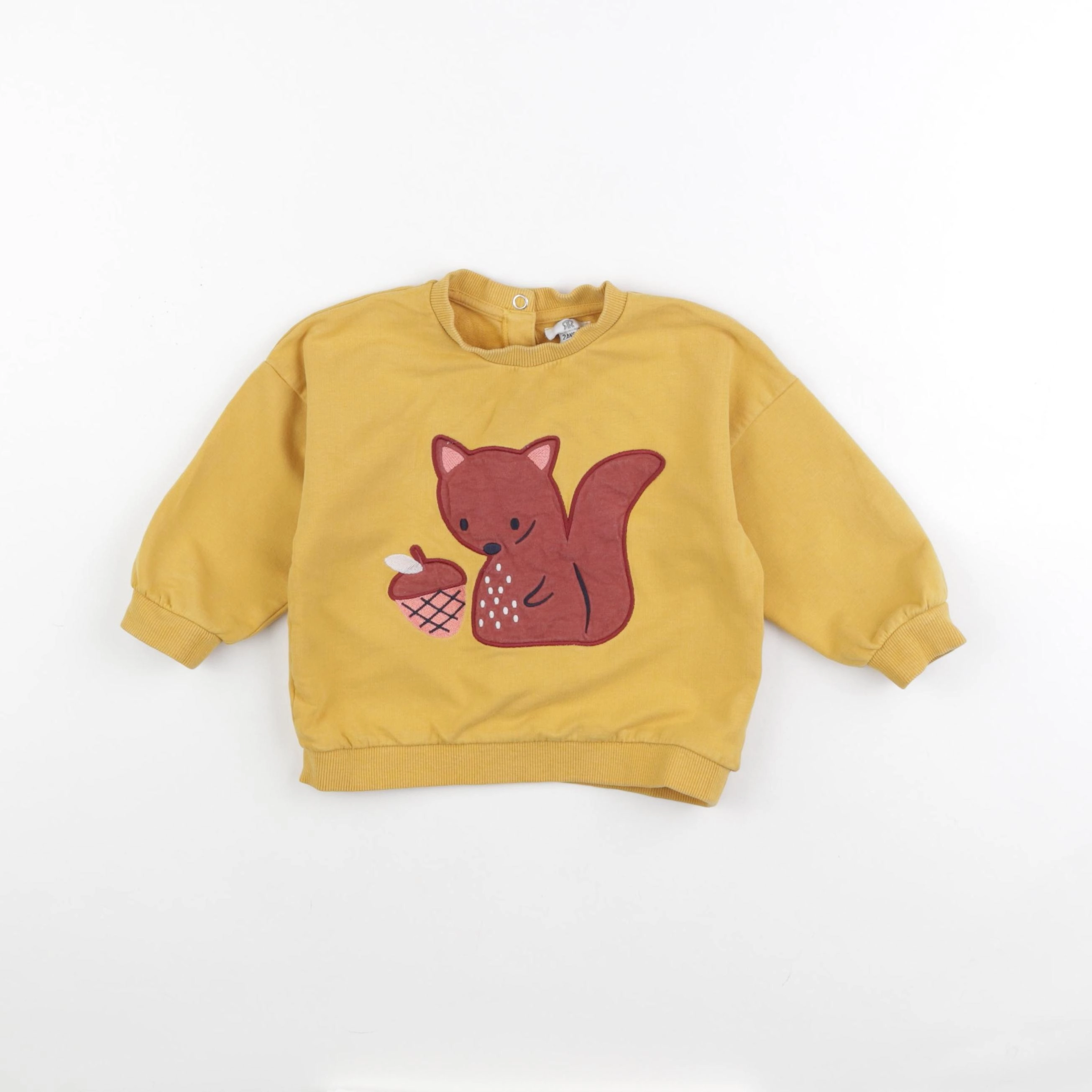 La Redoute - sweat jaune - 2 ans