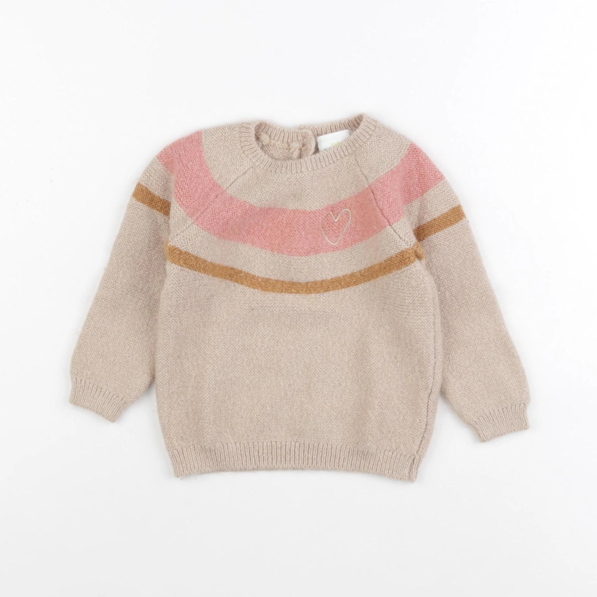 Tape à l'oeil - pull multicolore - 24 mois