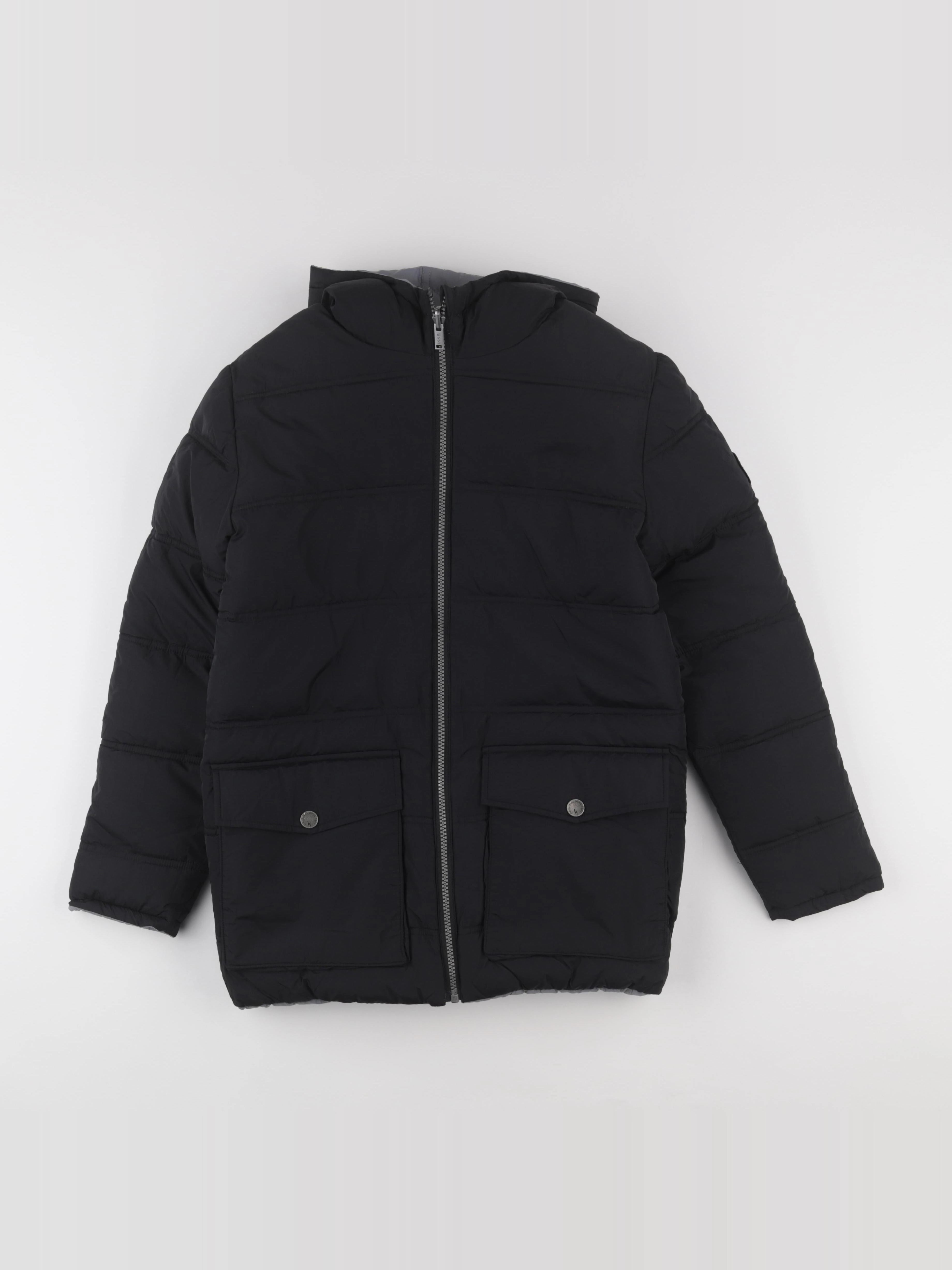 IKKS - doudoune réversible gris - 12 ans