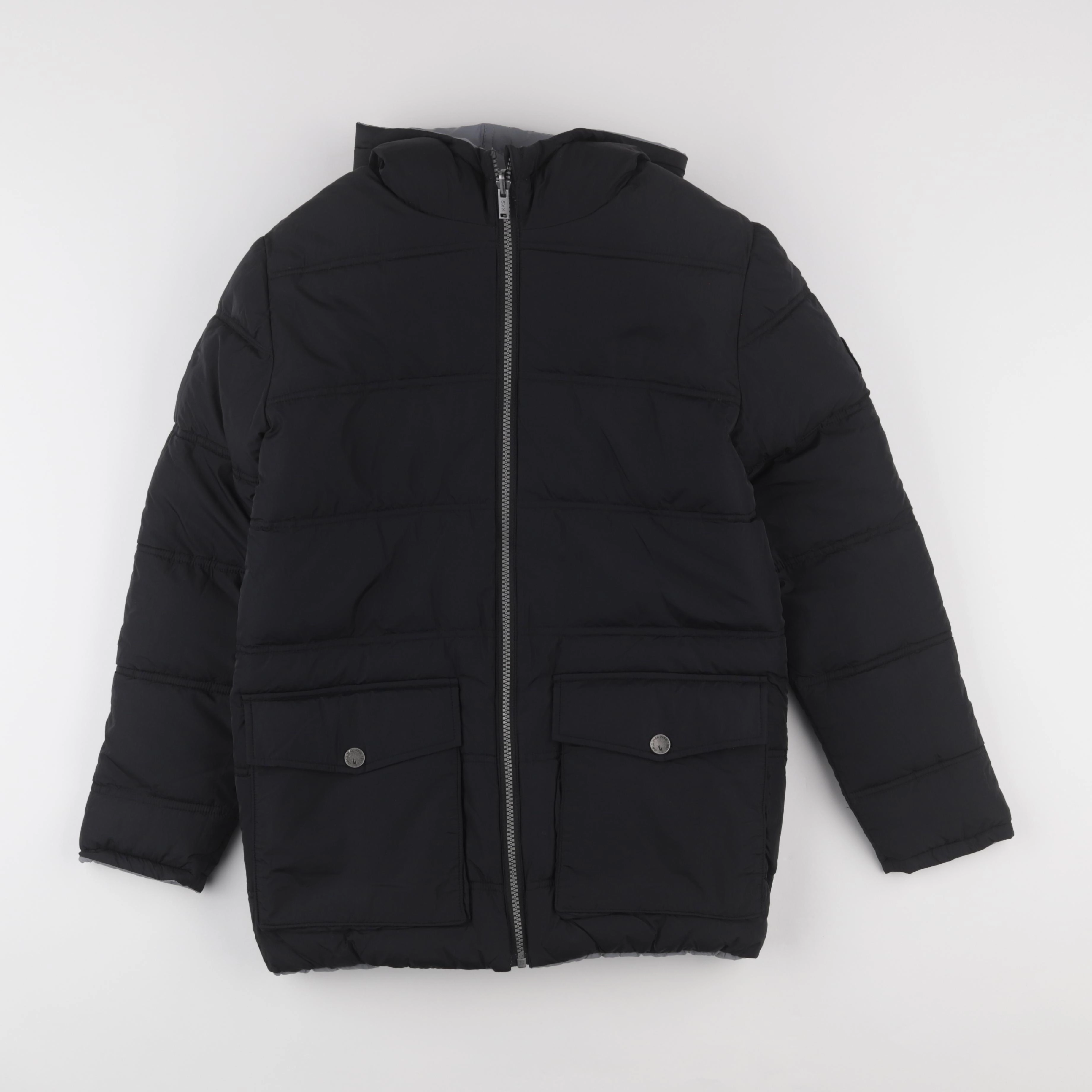 IKKS - doudoune réversible gris - 12 ans