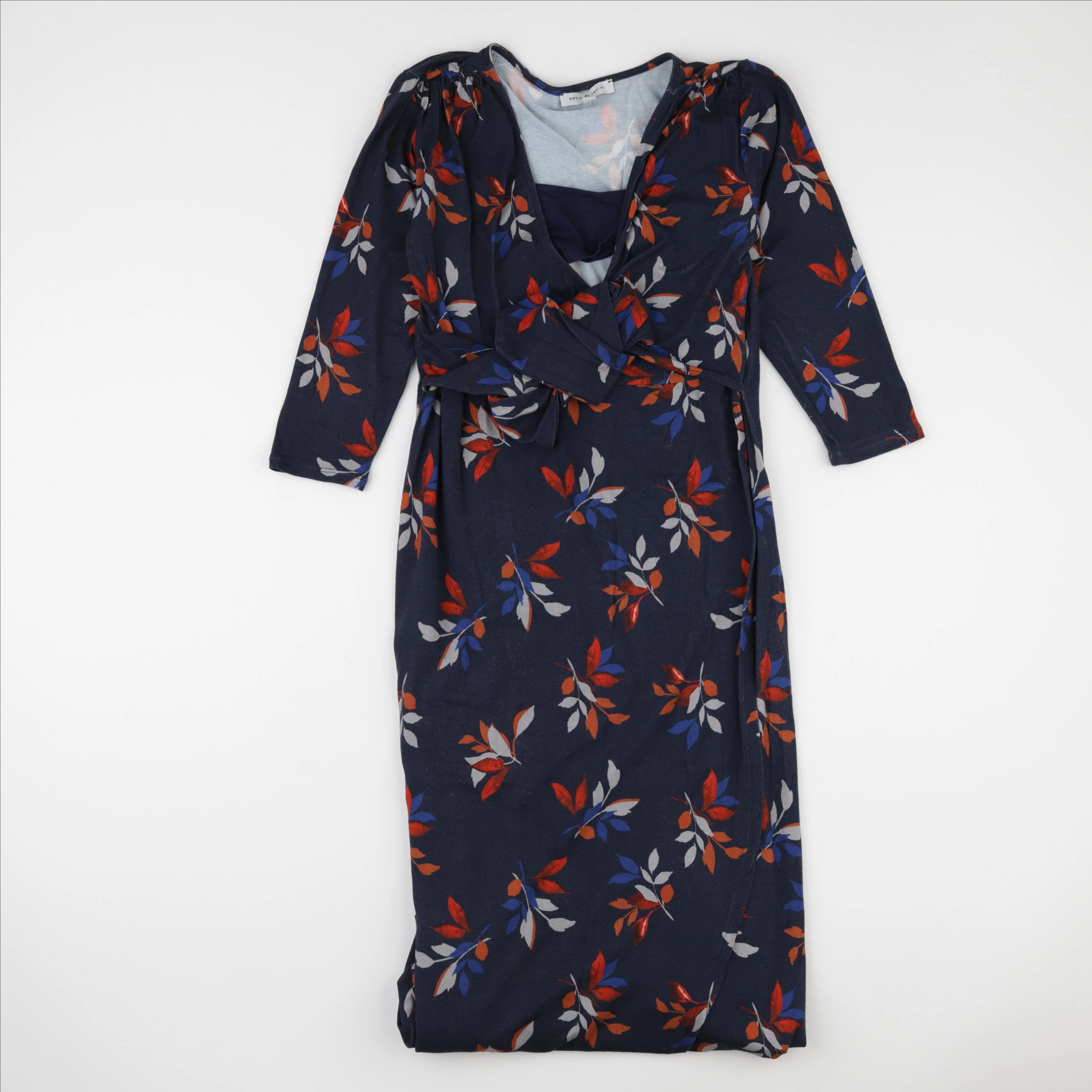 Envie de fraise - robe grossesse bleu - 38 à 40