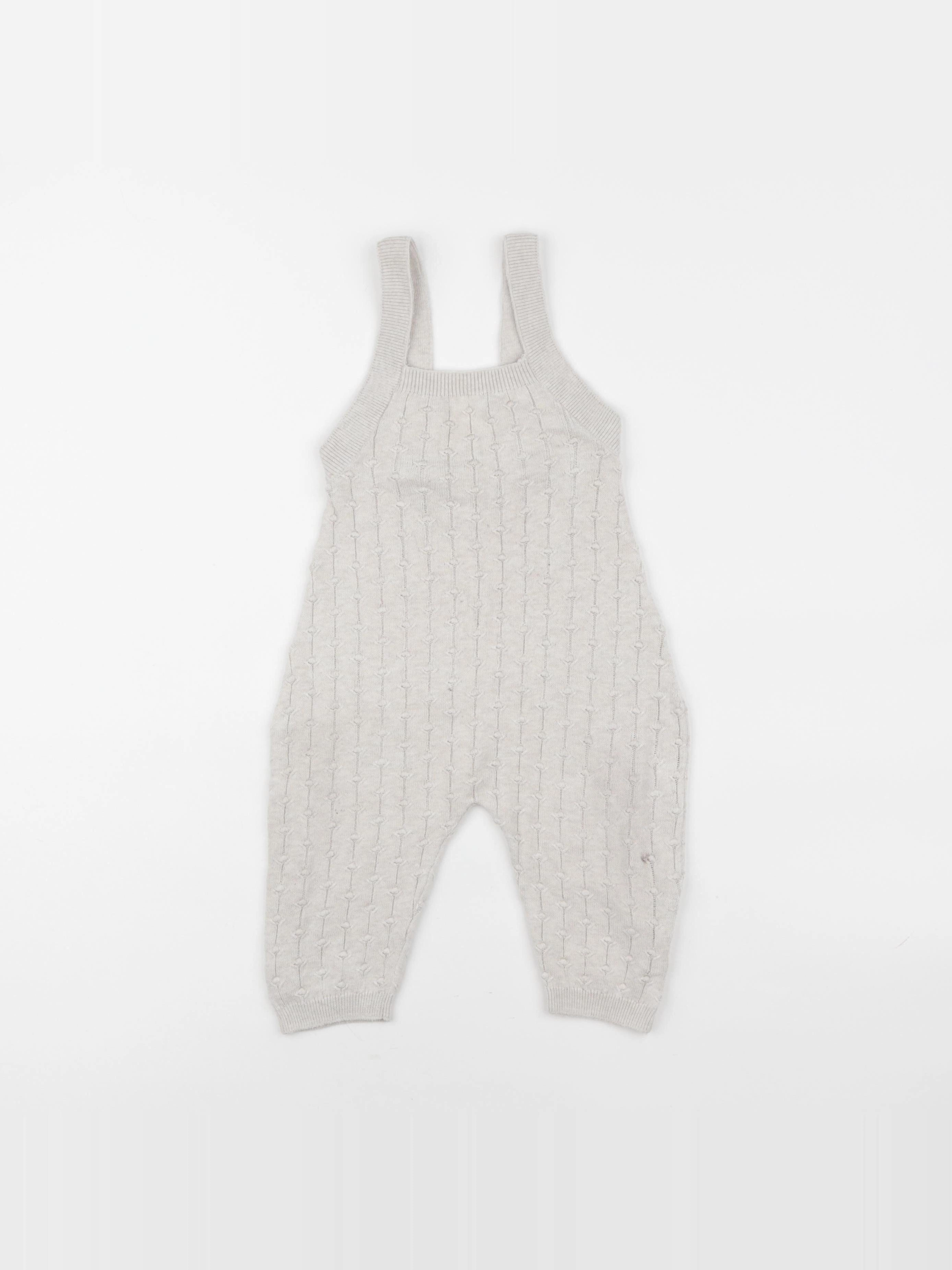 H&M - combinaison beige - 6 mois