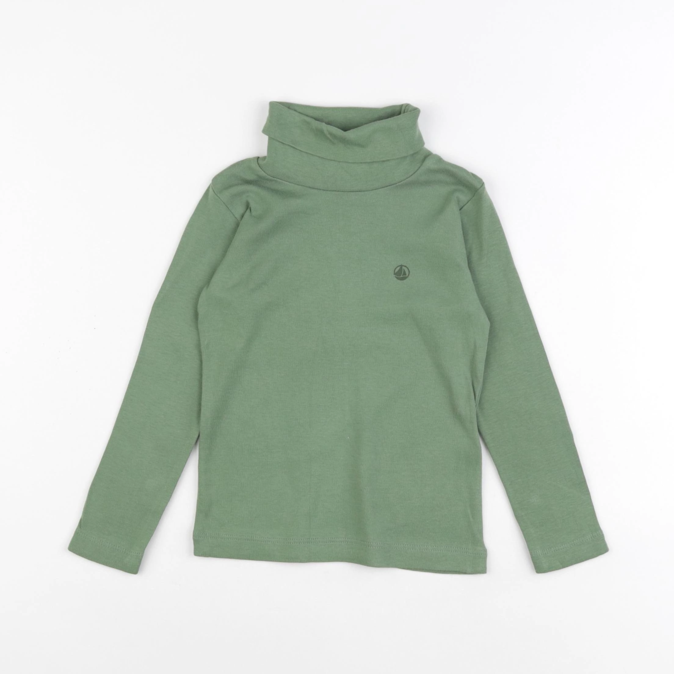 Petit Bateau - sous-pull vert - 3 ans