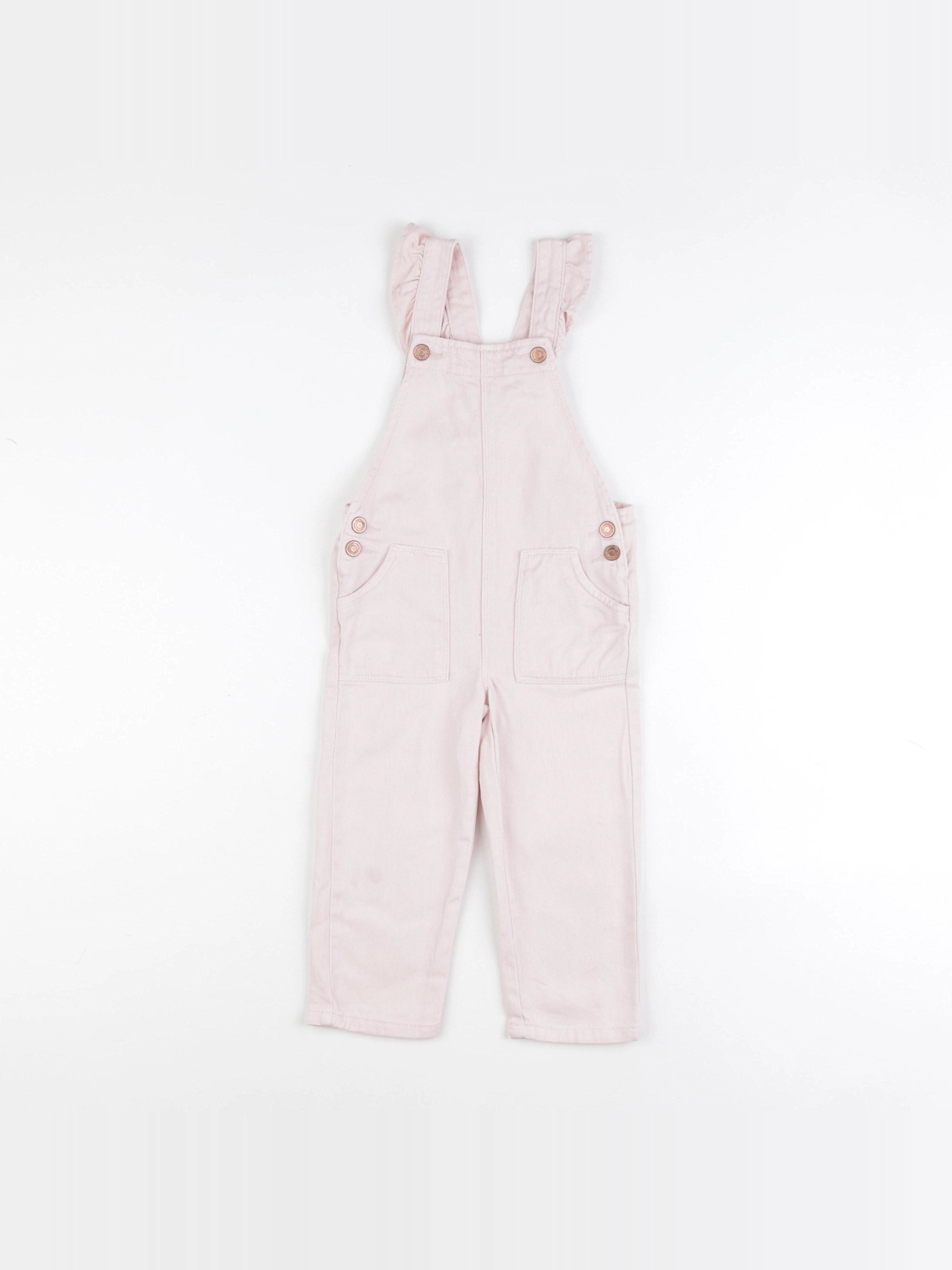 Vertbaudet - salopette rose - 3 ans