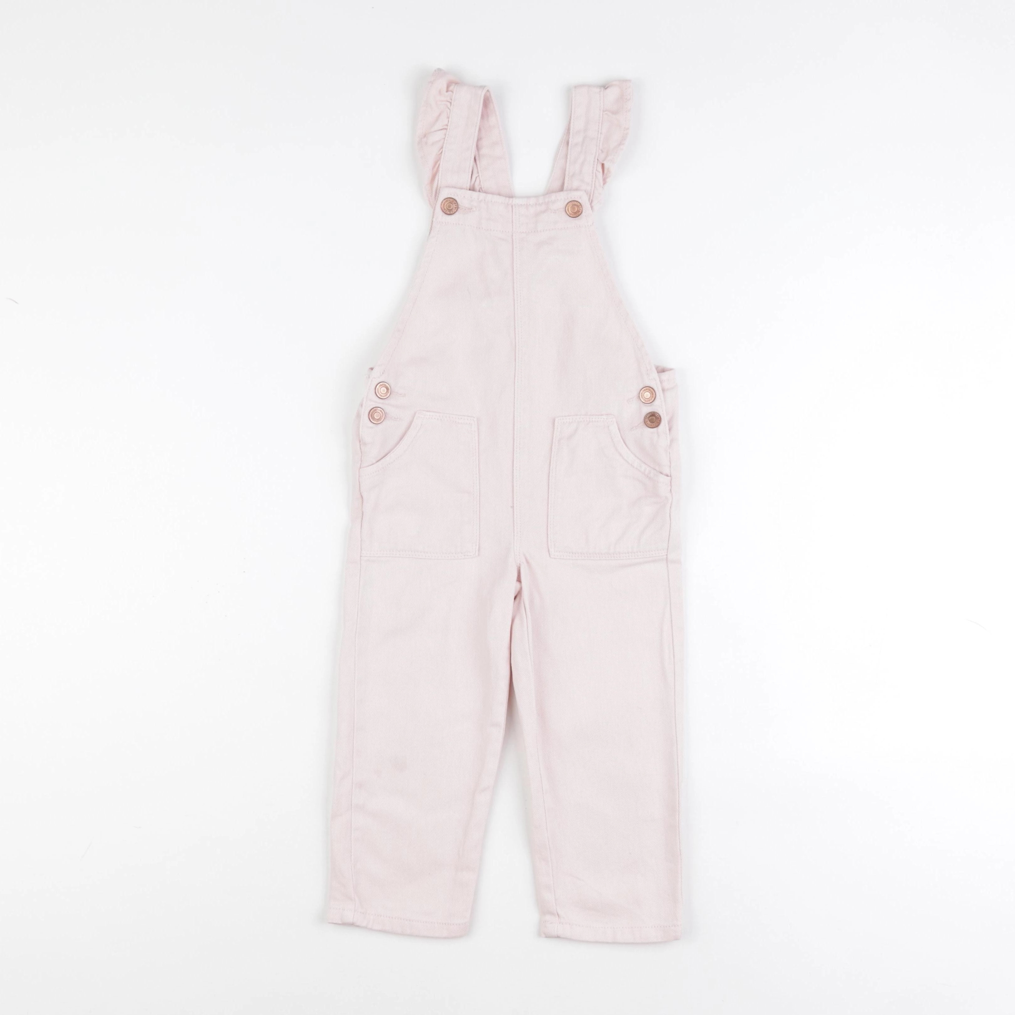 Vertbaudet - salopette rose - 3 ans
