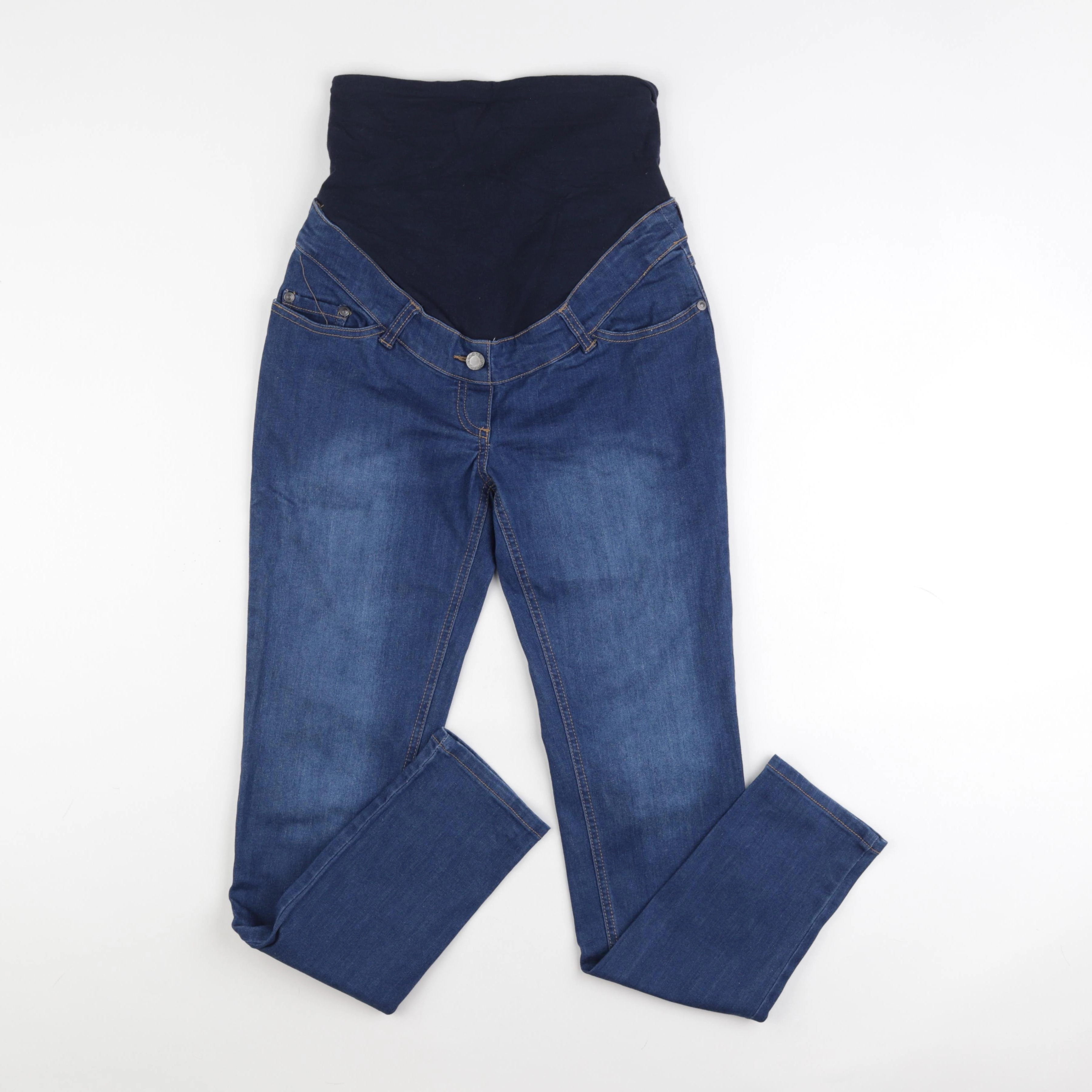 Vertbaudet - jean grossesse bleu - 34