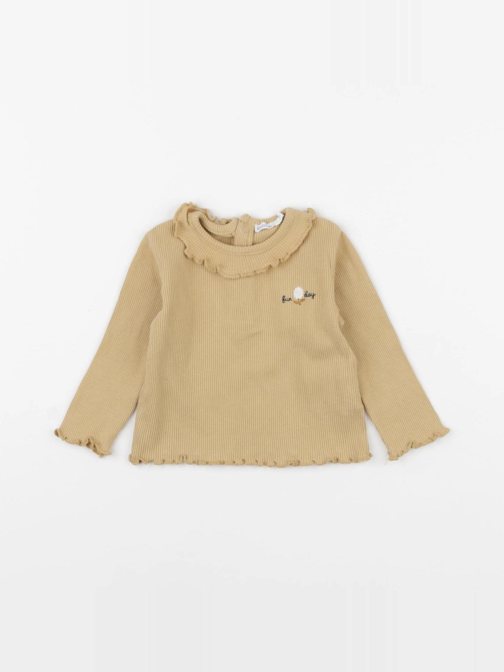 Boutchou - tee-shirt jaune - 6 mois