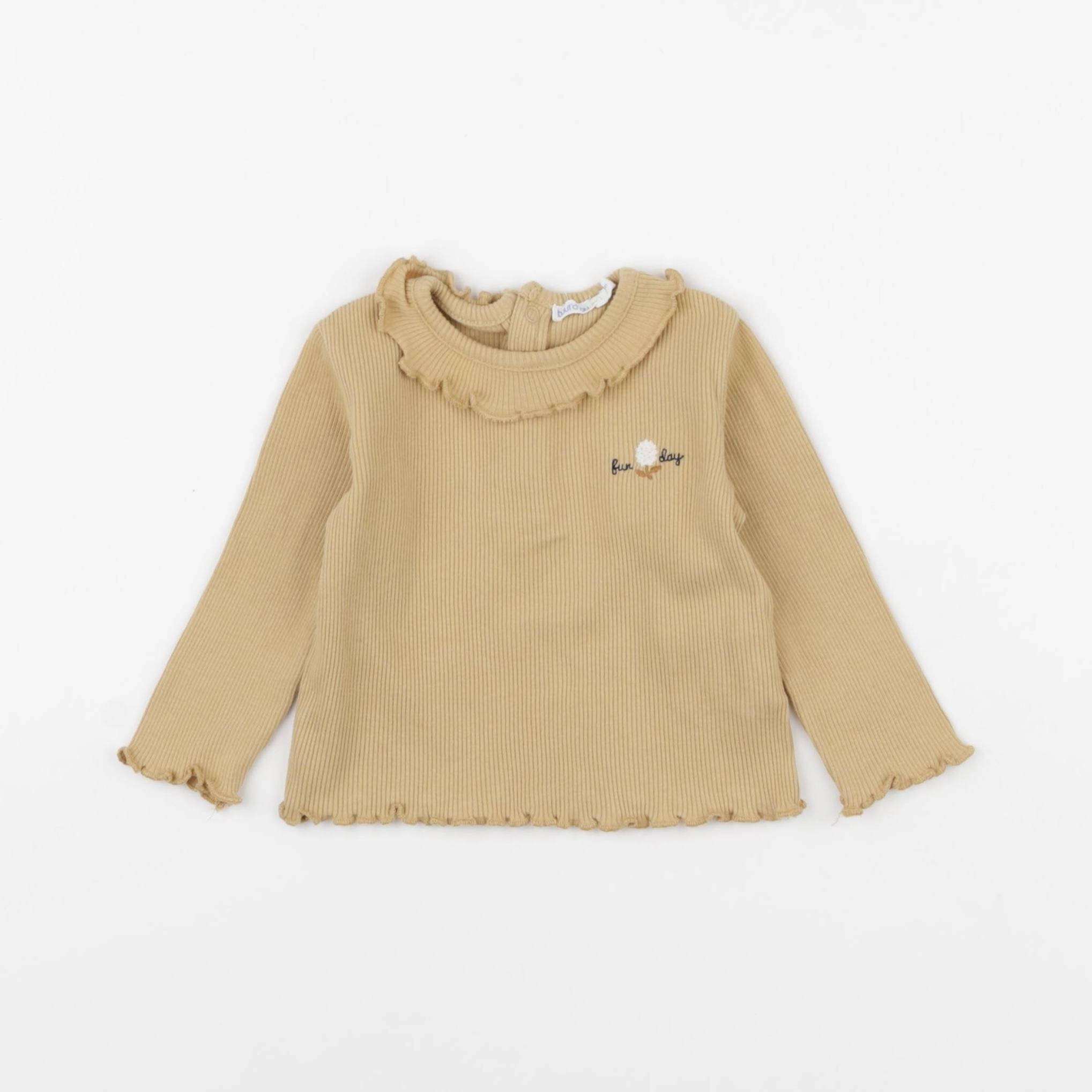 Boutchou - tee-shirt jaune - 6 mois