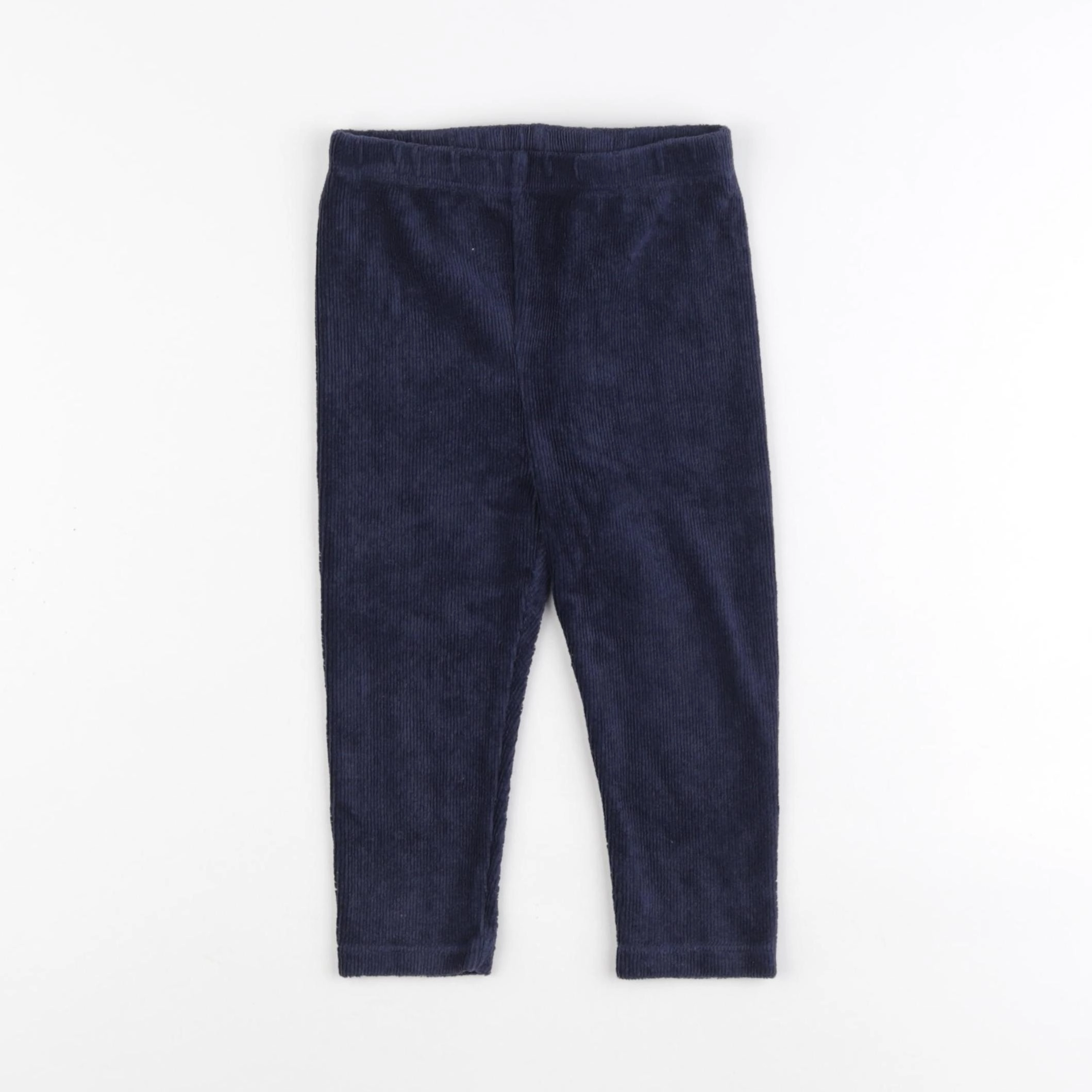 Vertbaudet - legging bleu - 24 mois