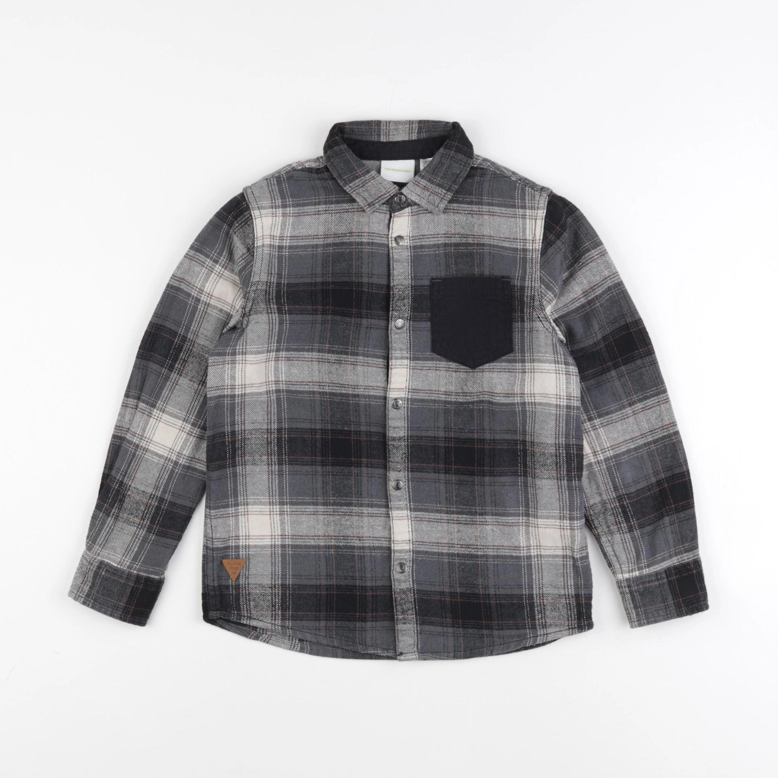 Vertbaudet - chemise multicolore - 8 ans