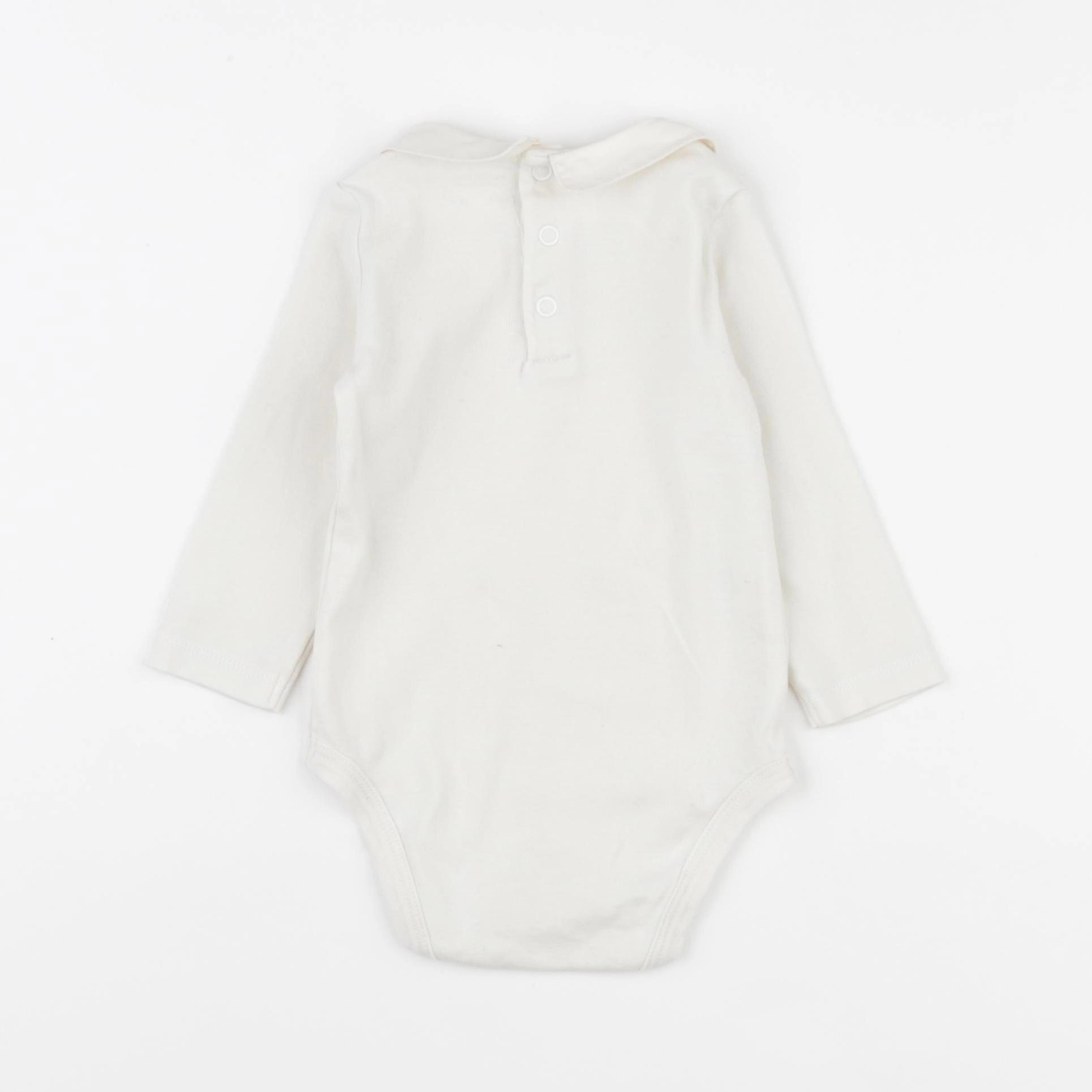 Natalys - body à col beige - 6 mois