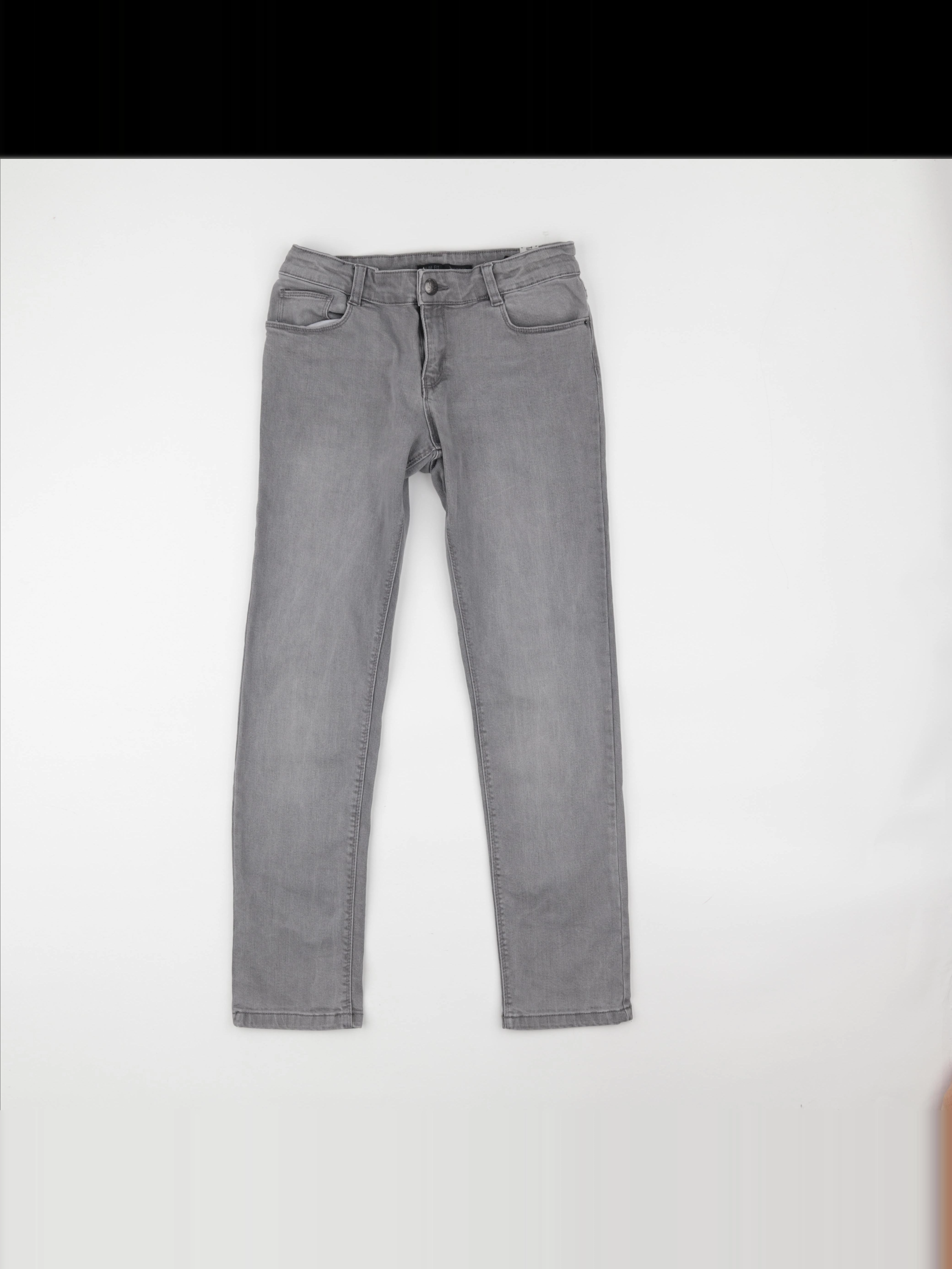 IKKS - jean gris - 12 ans