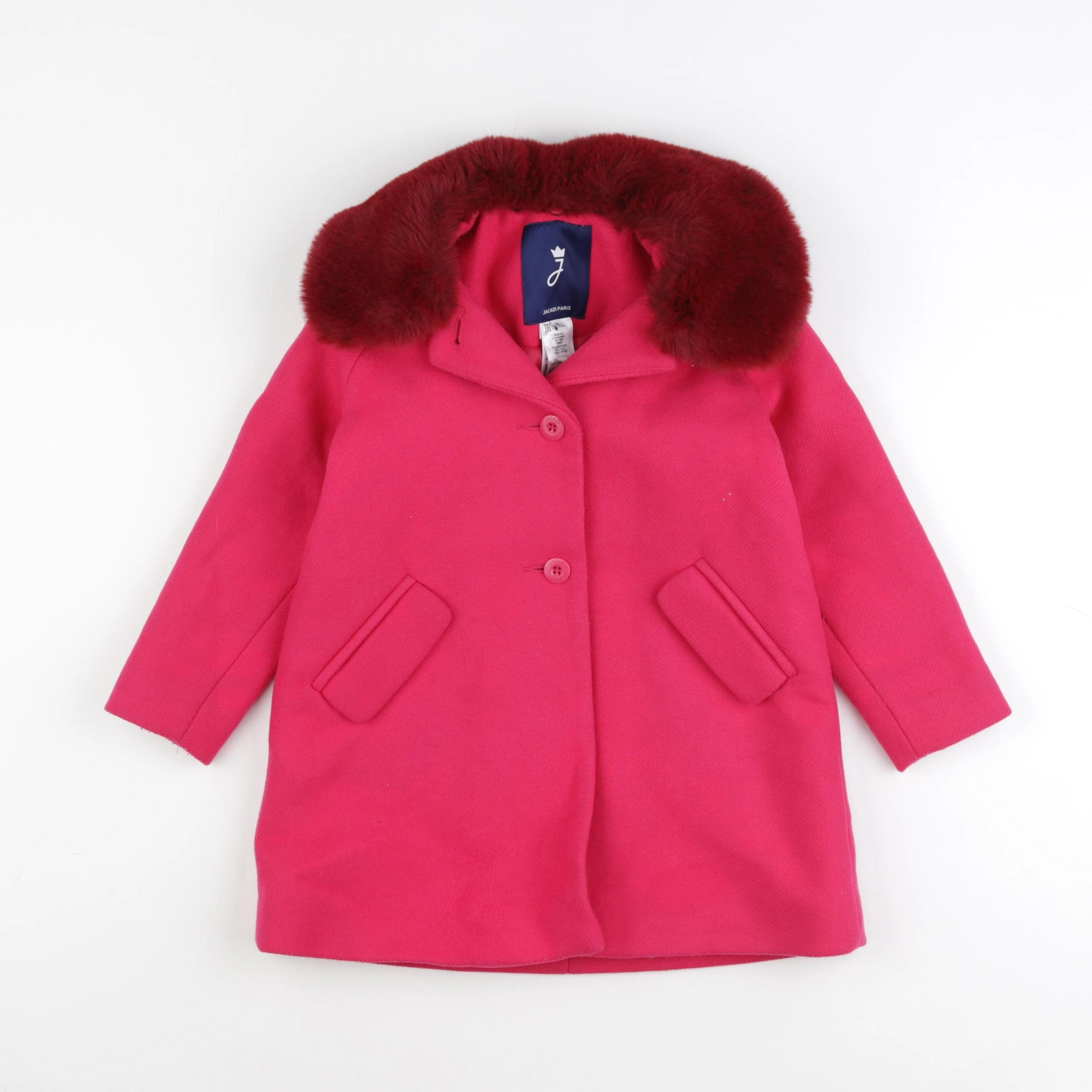 Jacadi - manteau rose - 4 ans