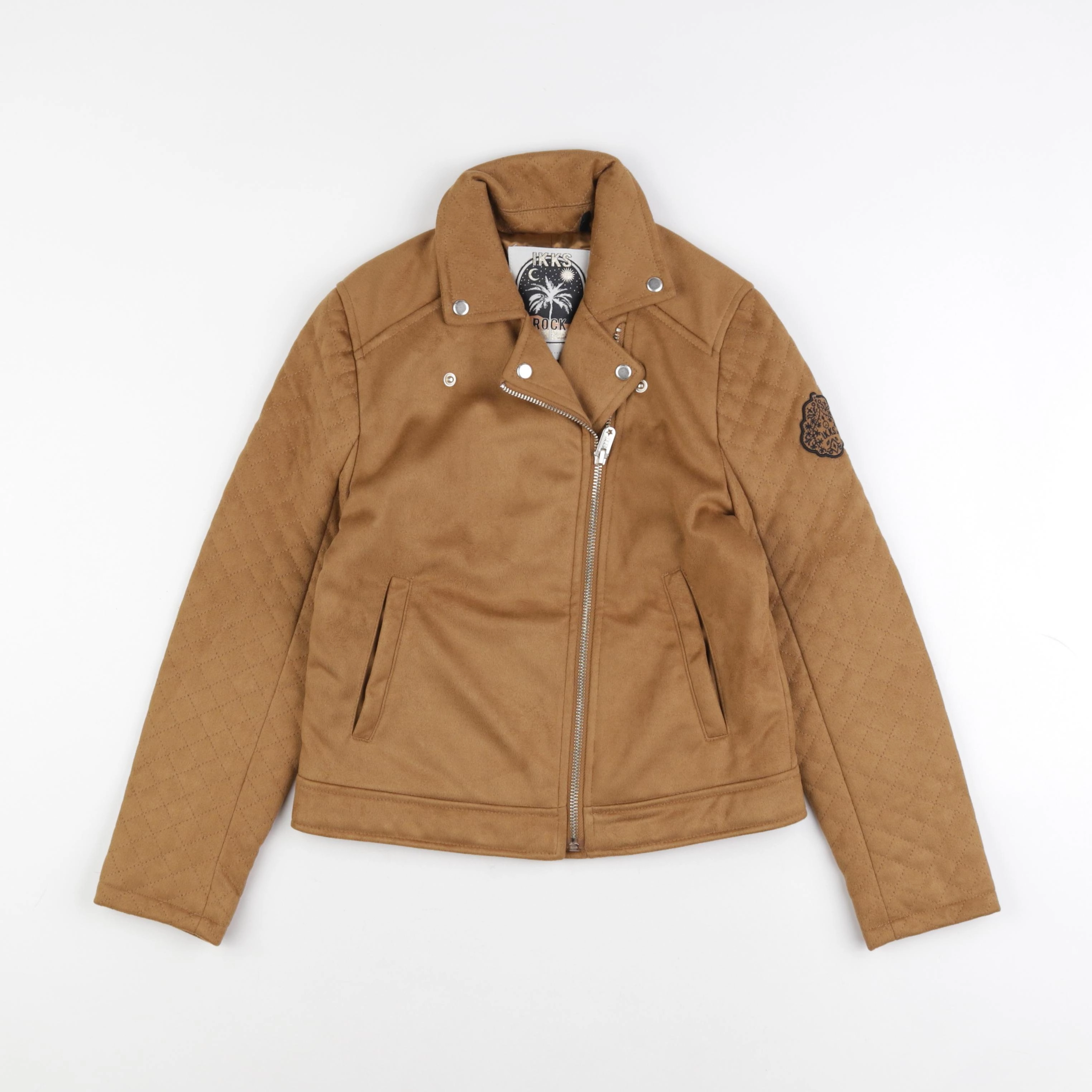 IKKS - veste doublé marron - 10 ans