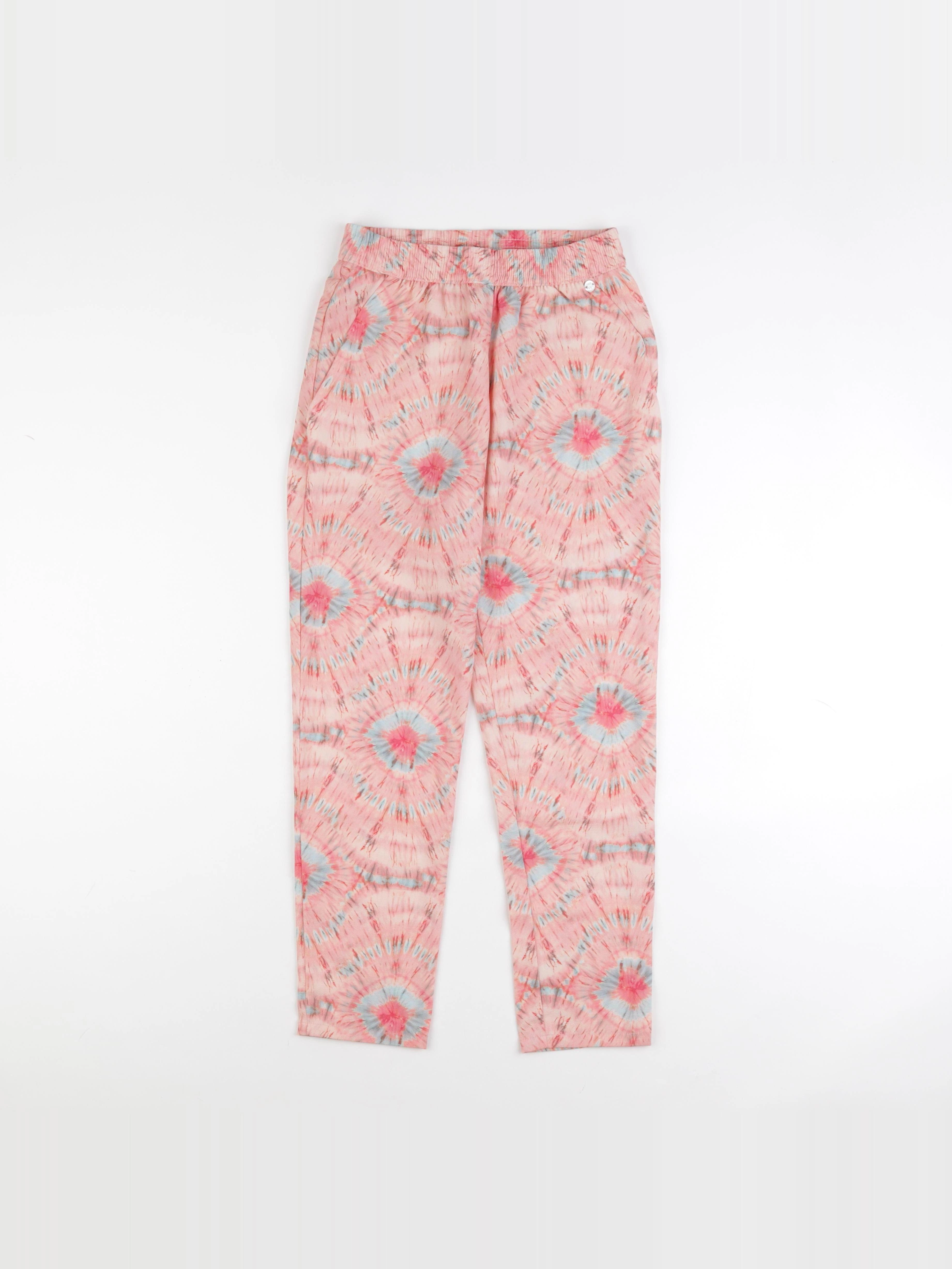 IKKS - pantalon rose - 10 ans