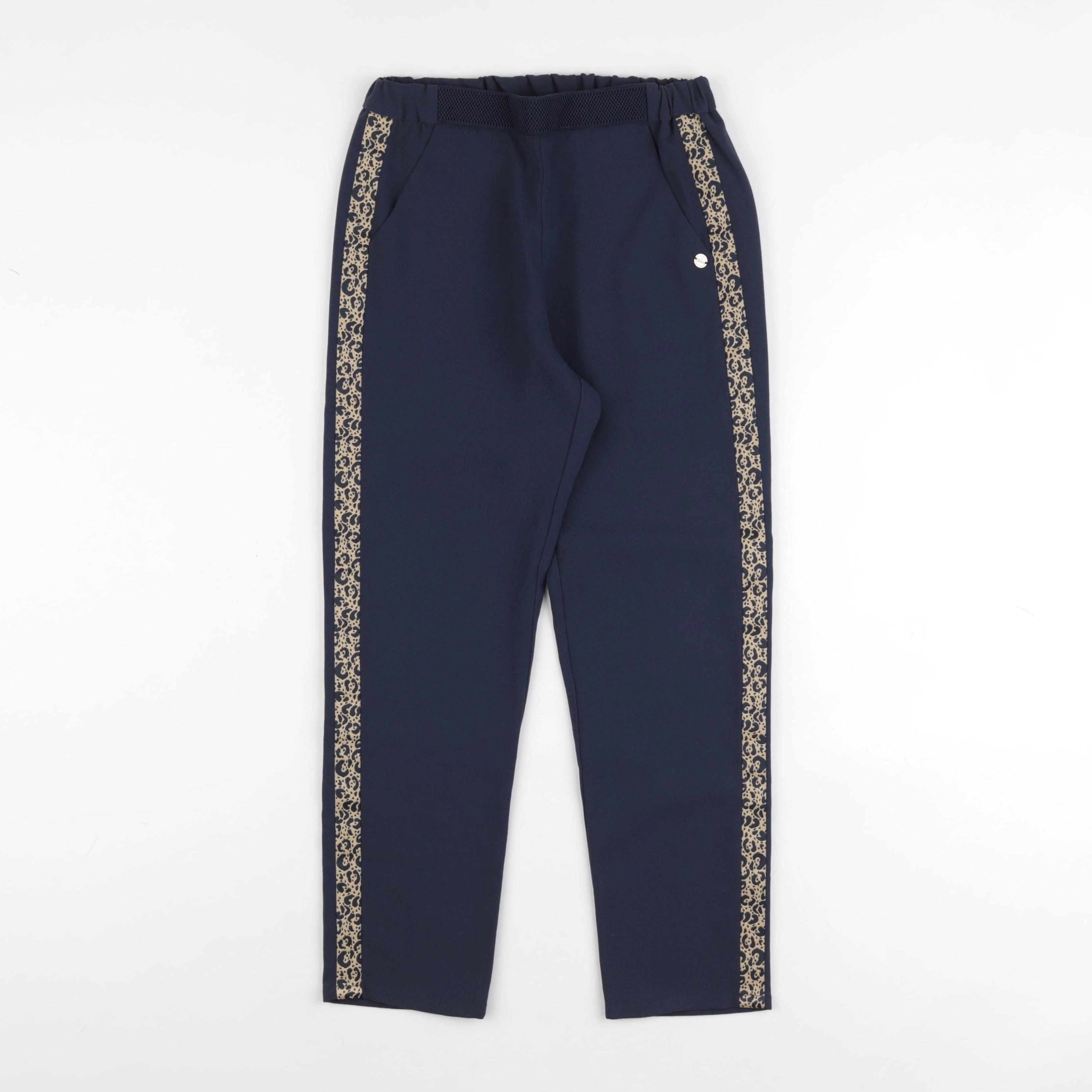 IKKS - pantalon bleu - 10 ans