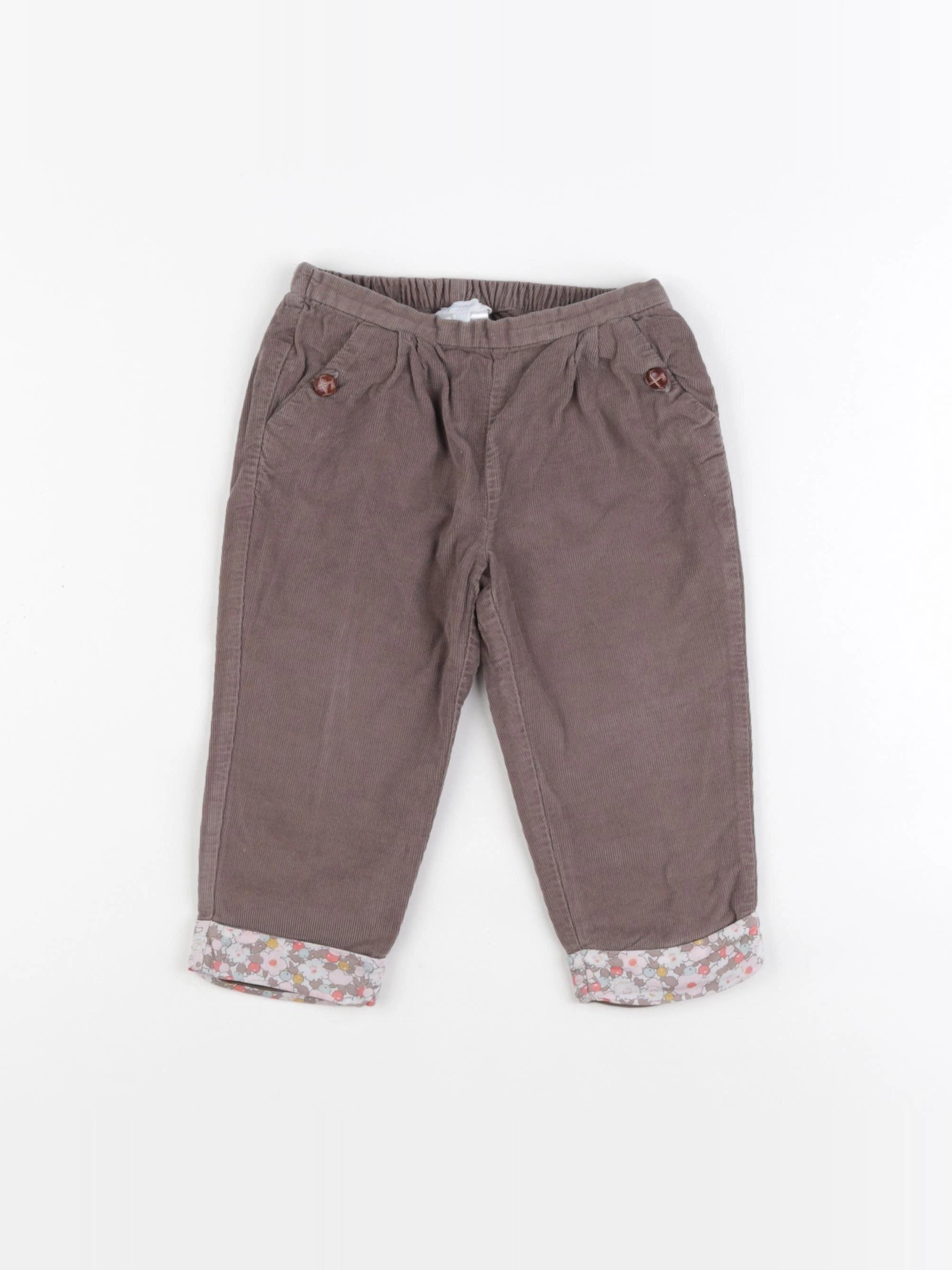 Jacadi - pantalon marron - 18 mois