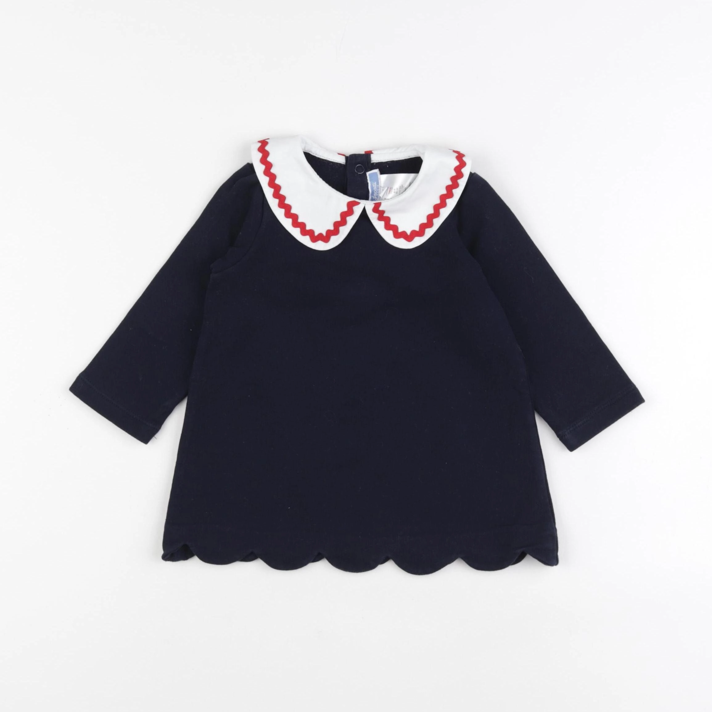 Jacadi - robe bleu - 12 mois