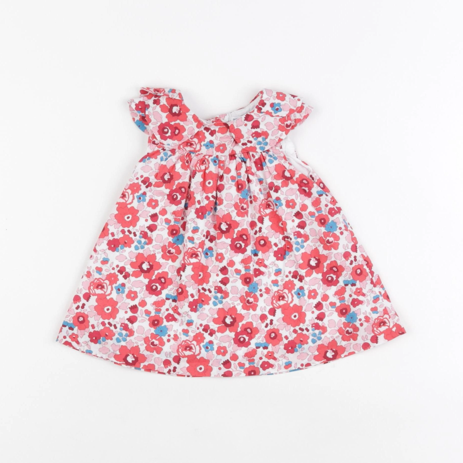 Jacadi - robe liberty multicolore - 3 mois