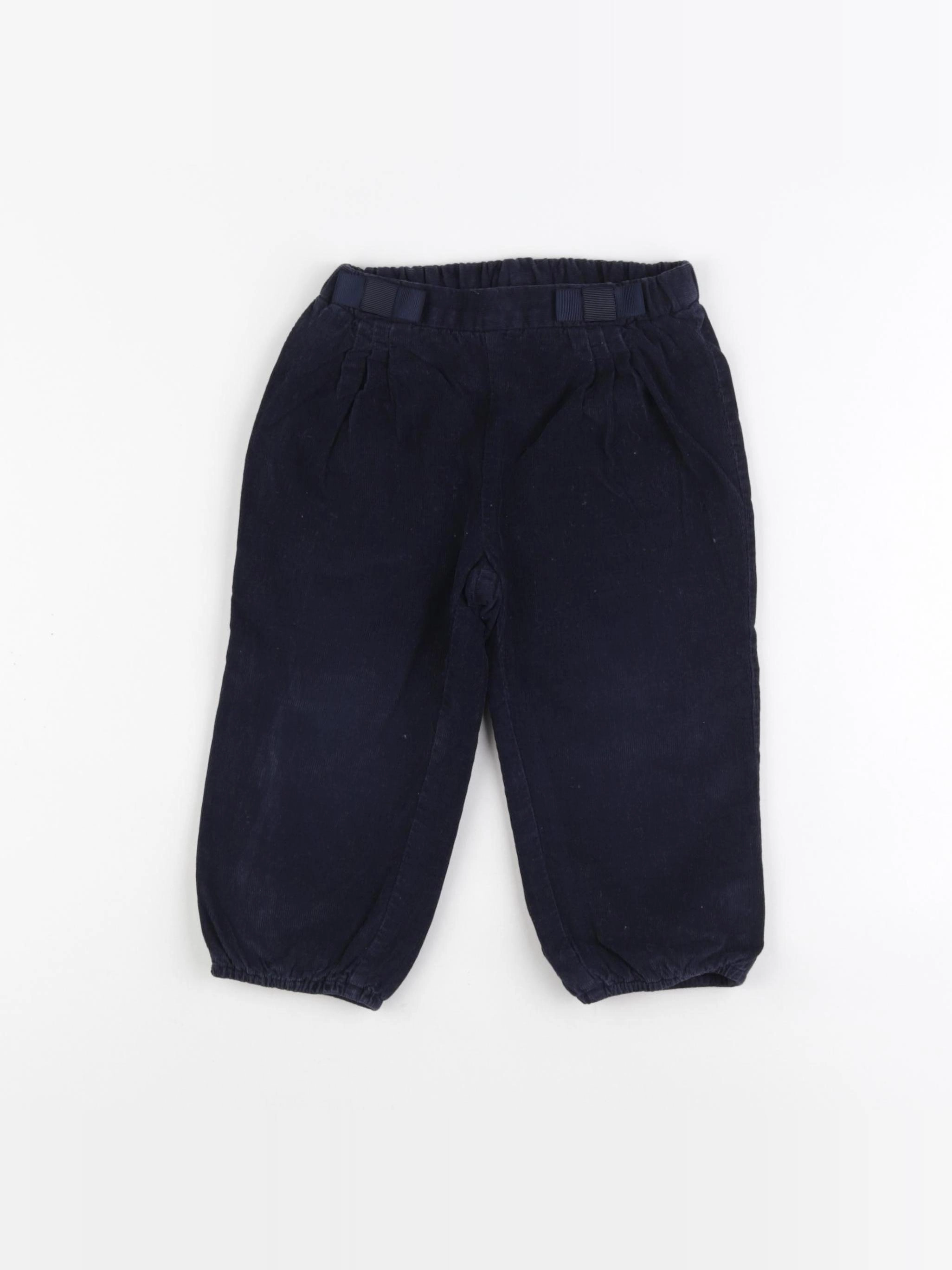 Jacadi - pantalon bleu - 18 mois