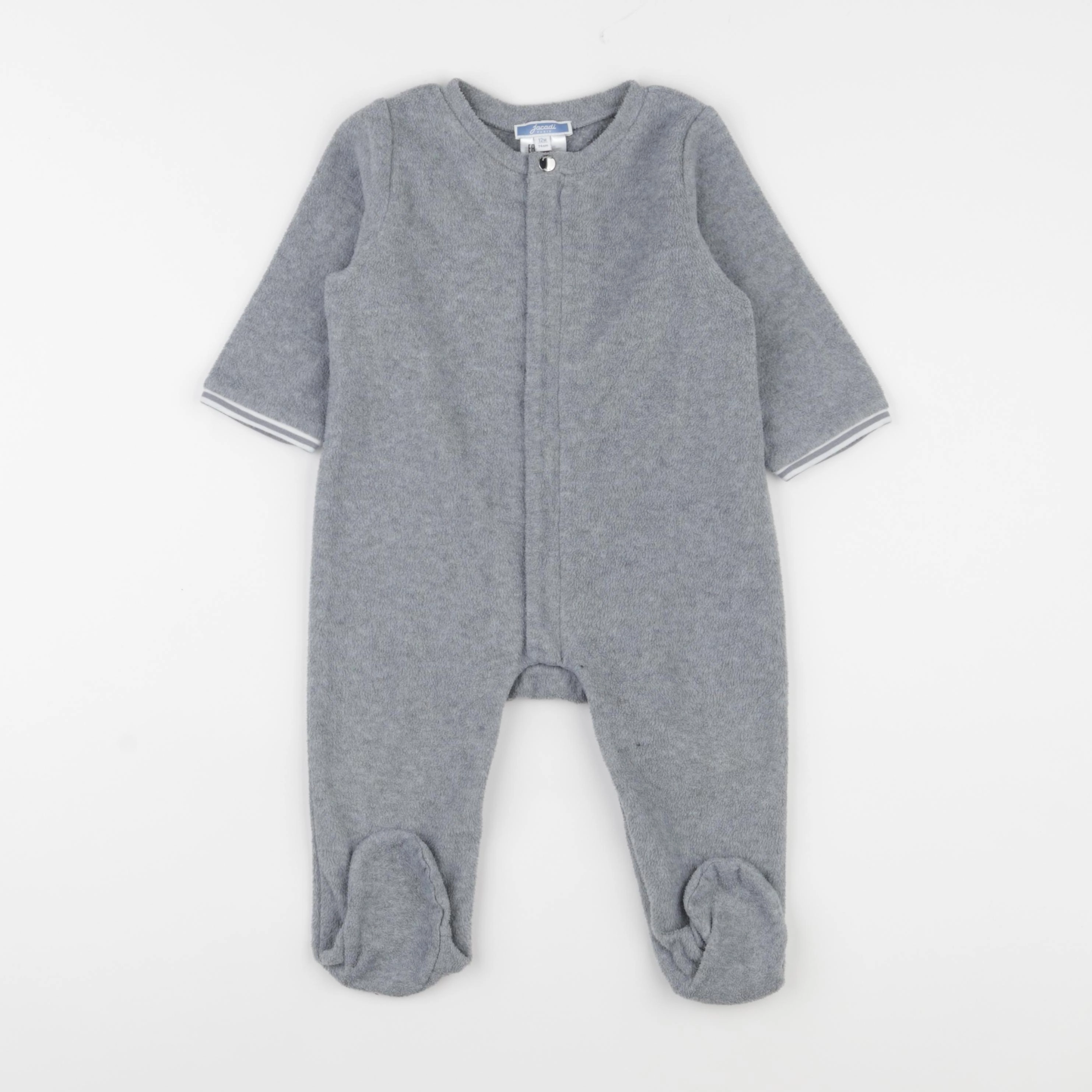 Jacadi - combinaison gris - 12 mois