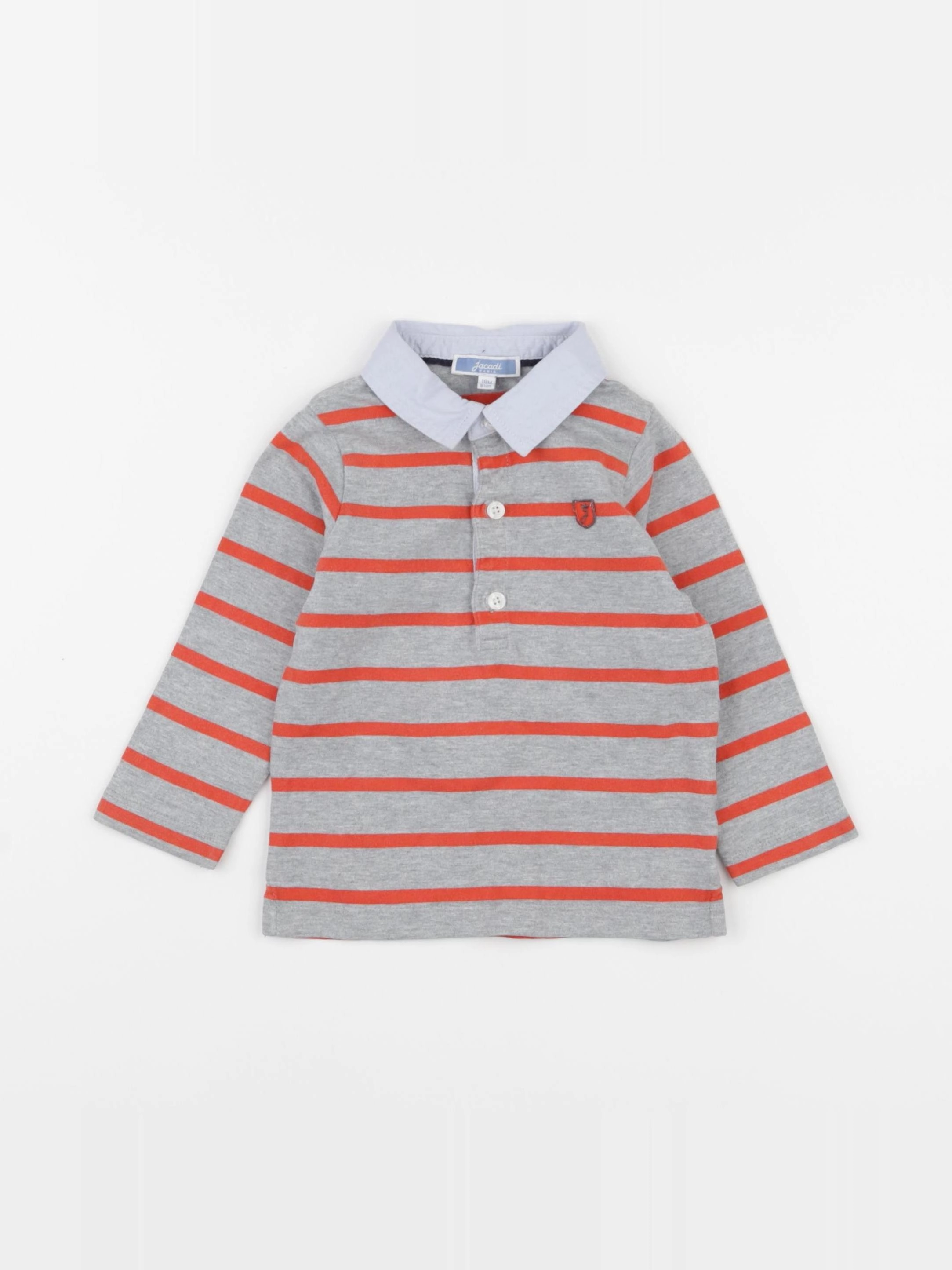 Jacadi - polo gris - 18 mois