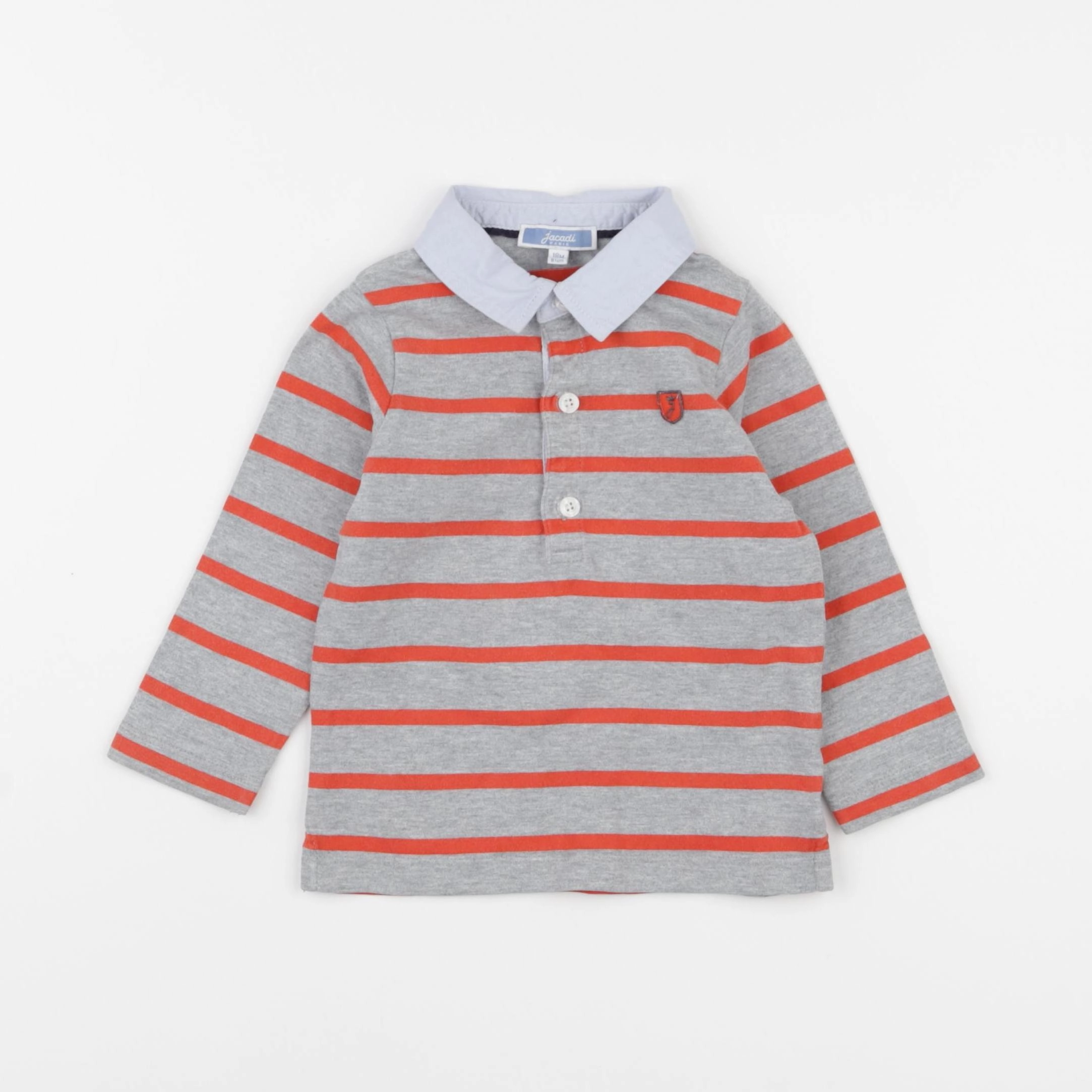 Jacadi - polo gris - 18 mois