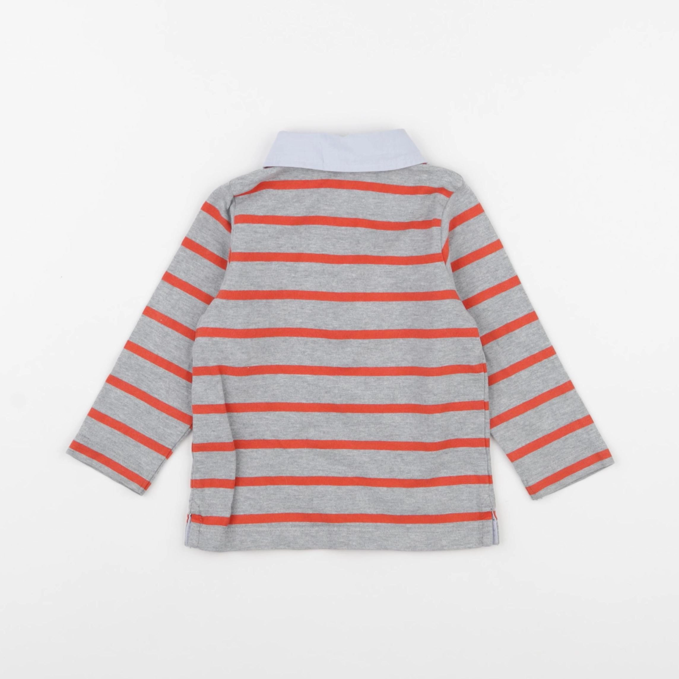 Jacadi - polo gris - 18 mois