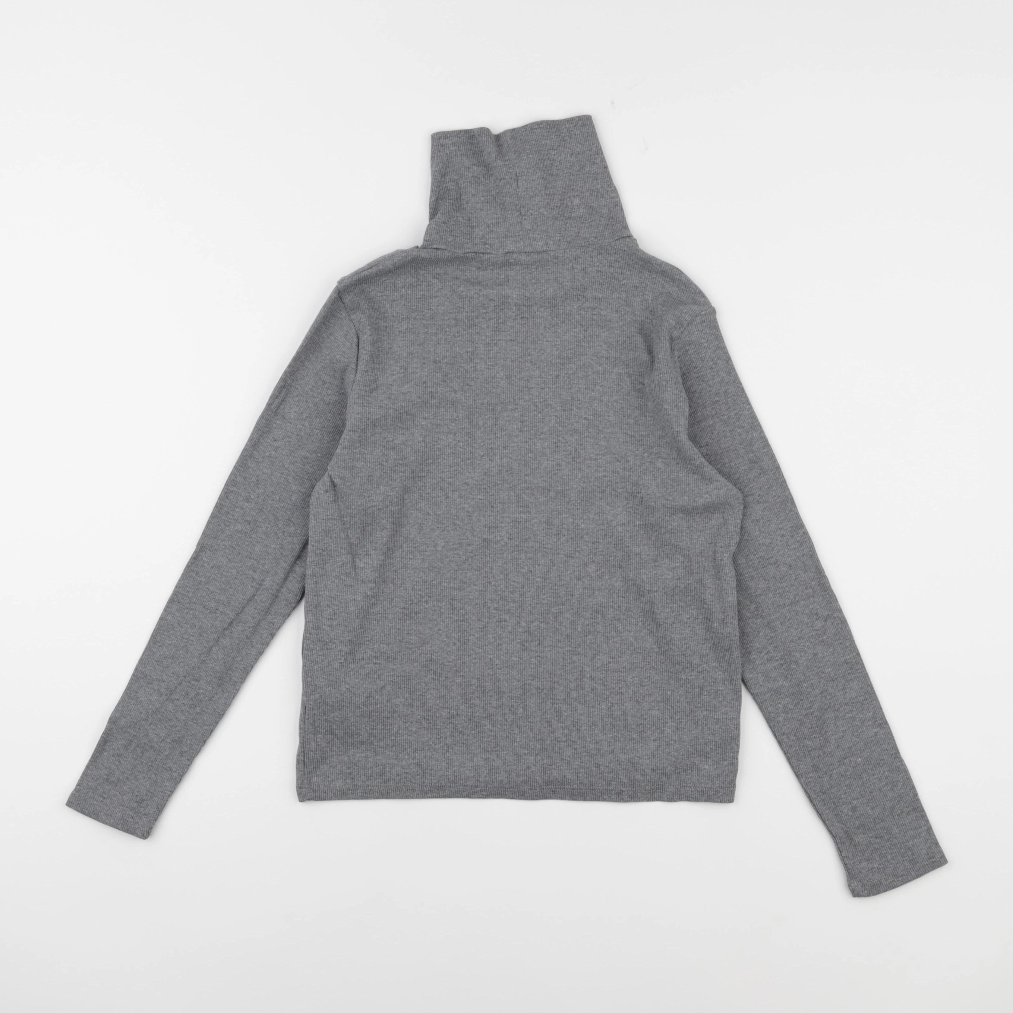 Vertbaudet - sous-pull gris - 10 ans