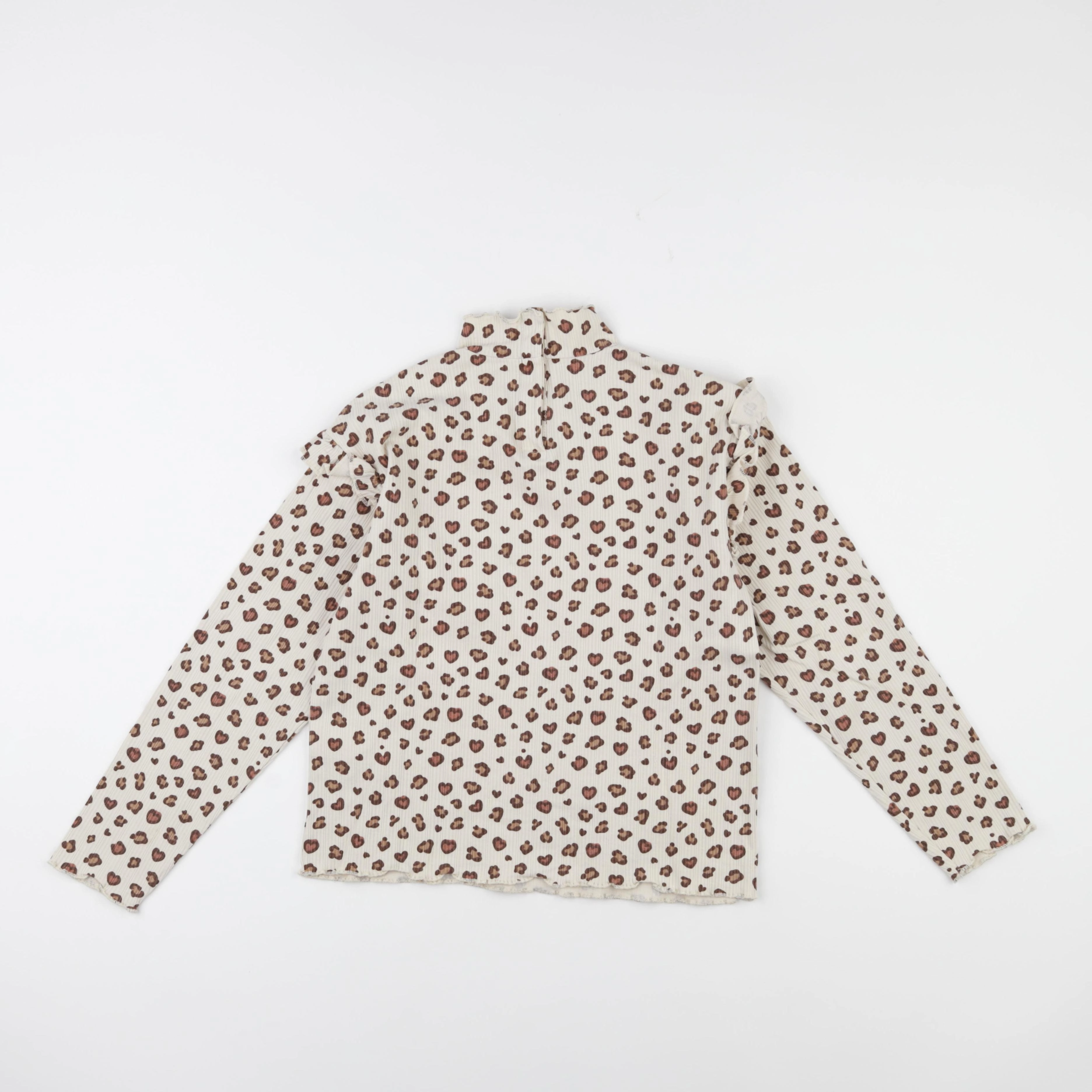 Vertbaudet - tee-shirt beige - 10 ans