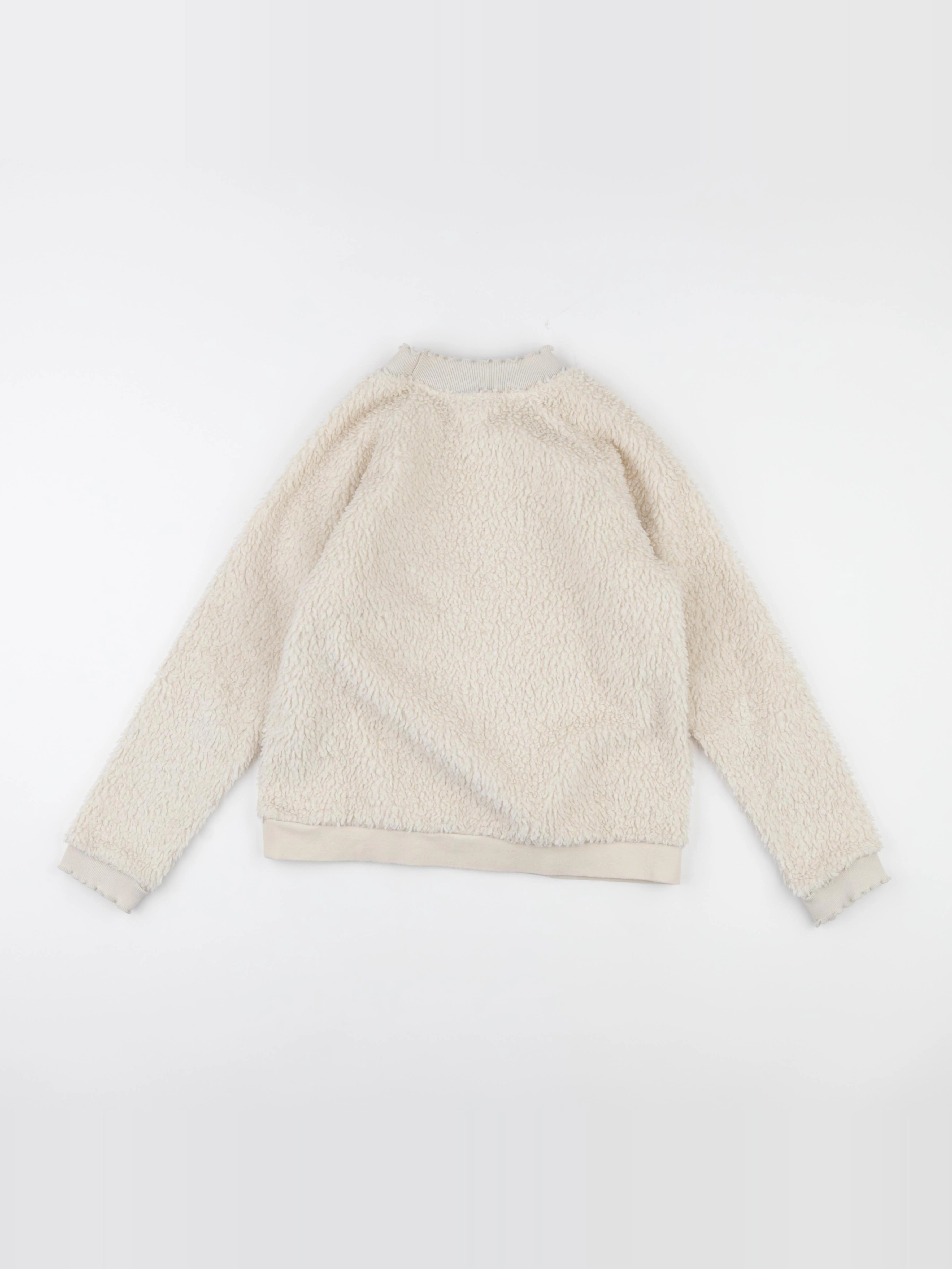 Vertbaudet - polaire beige - 10 ans