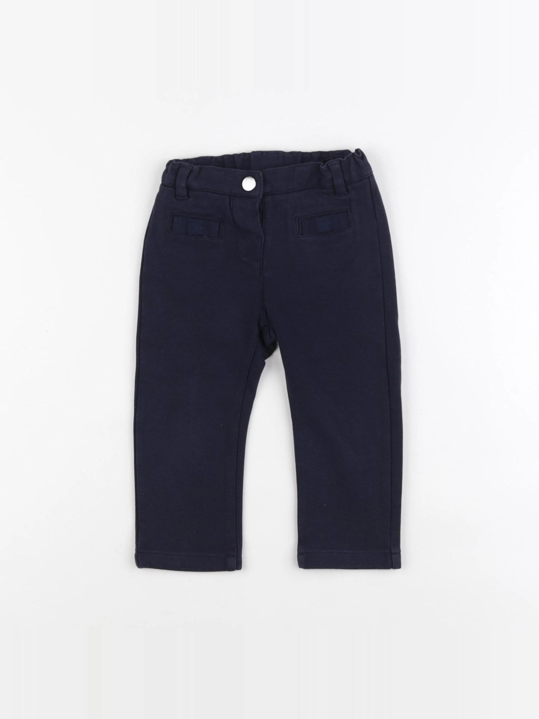 Jacadi - pantalon bleu - 18 mois