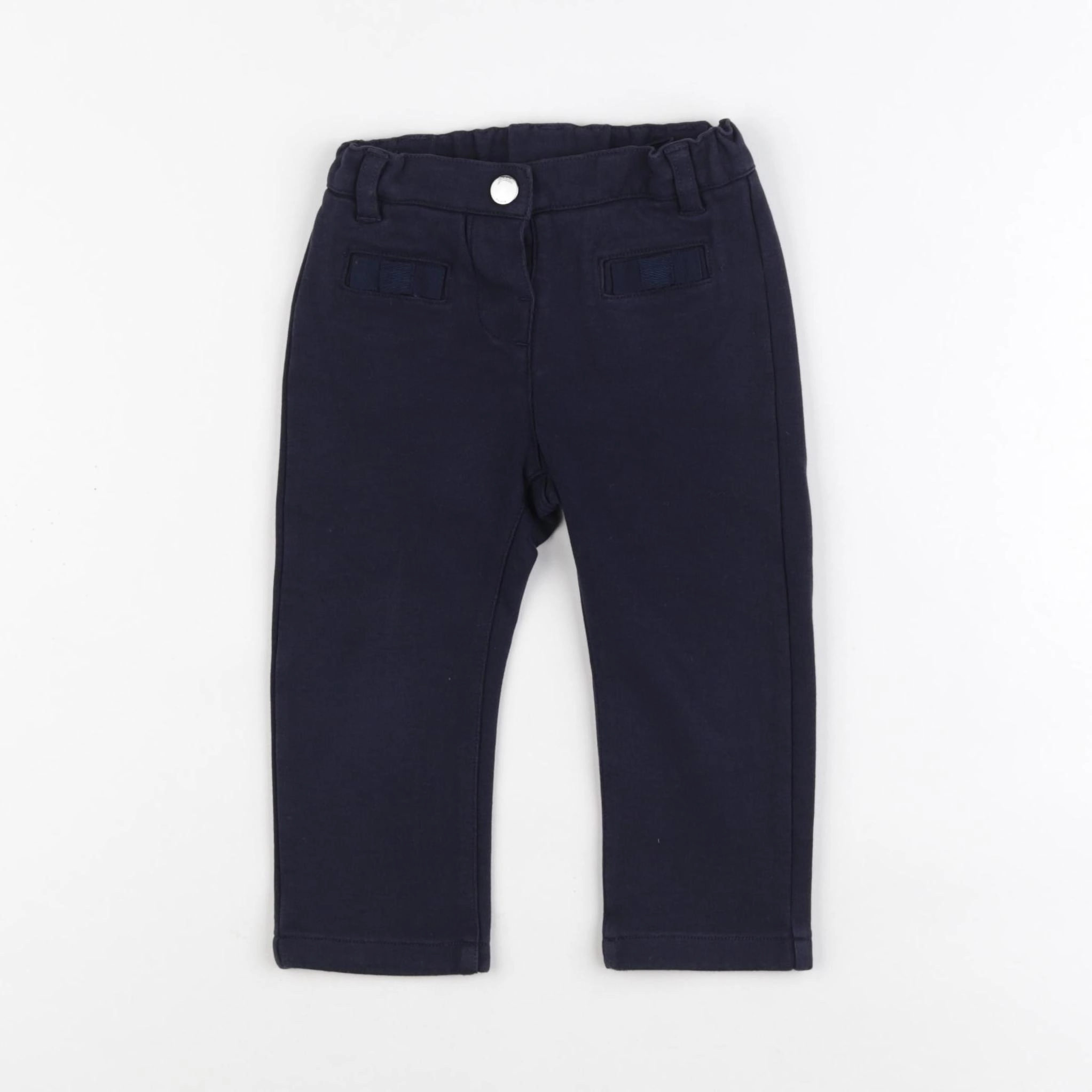 Jacadi - pantalon bleu - 18 mois