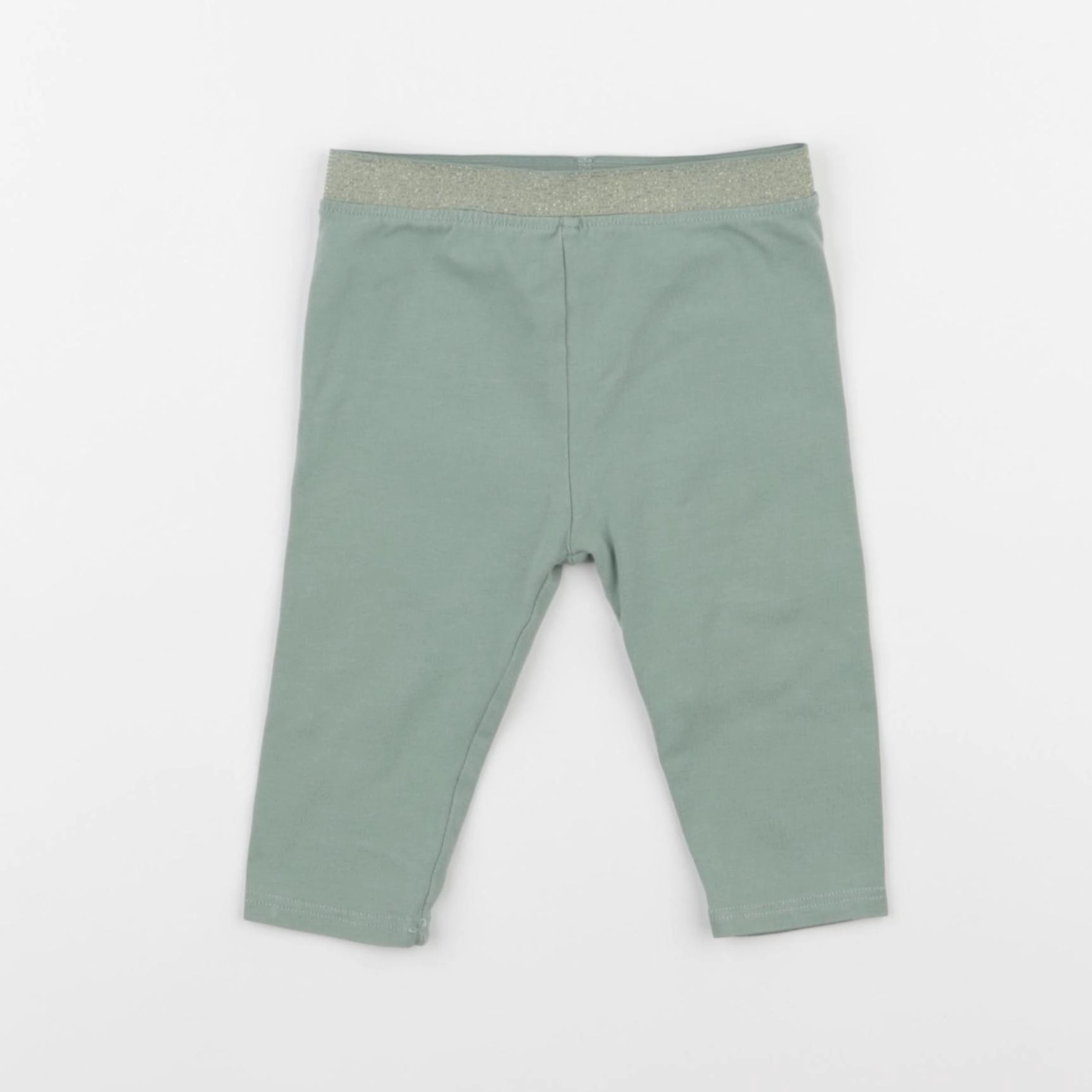Vertbaudet - legging or, vert - 9 mois