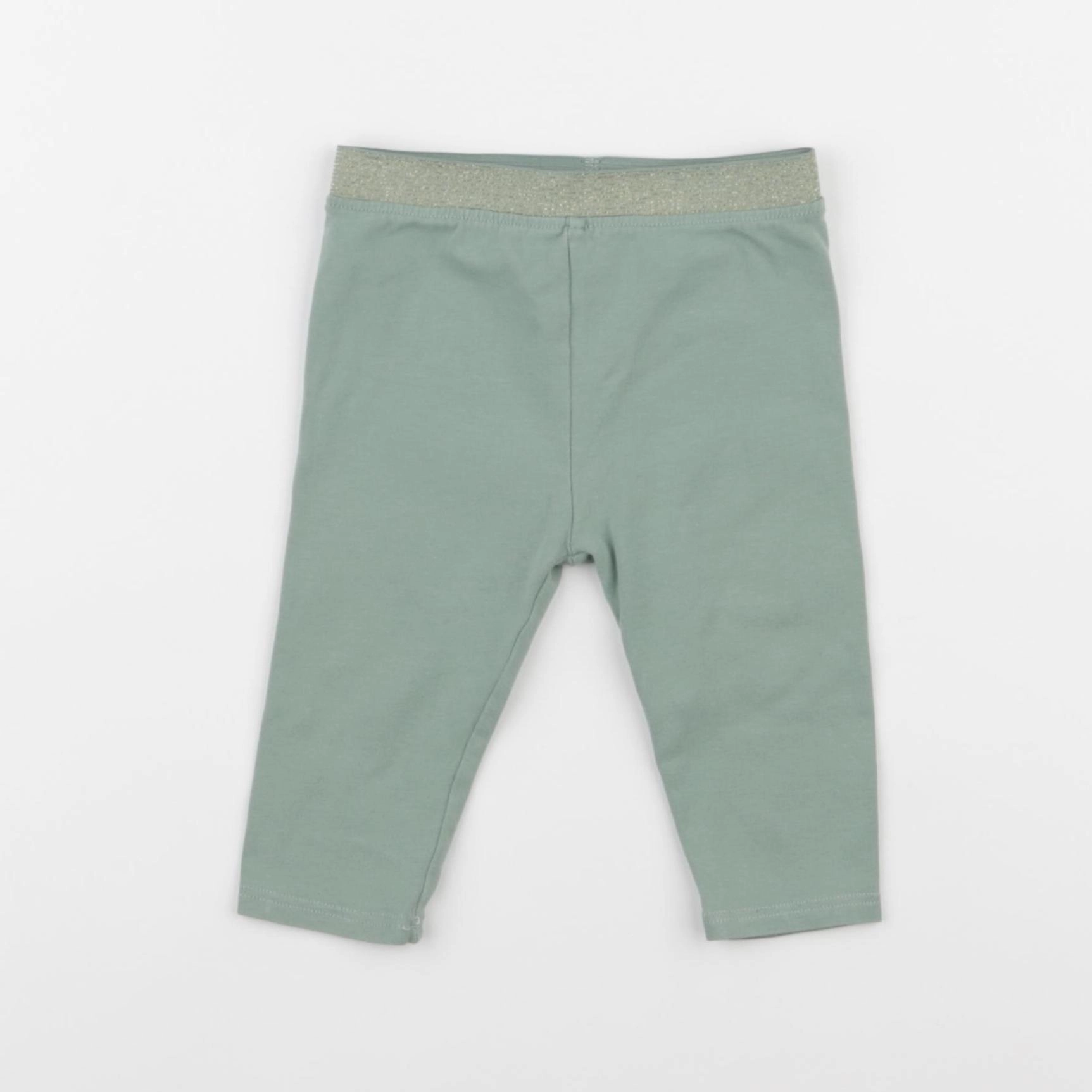 Vertbaudet - legging or, vert - 9 mois