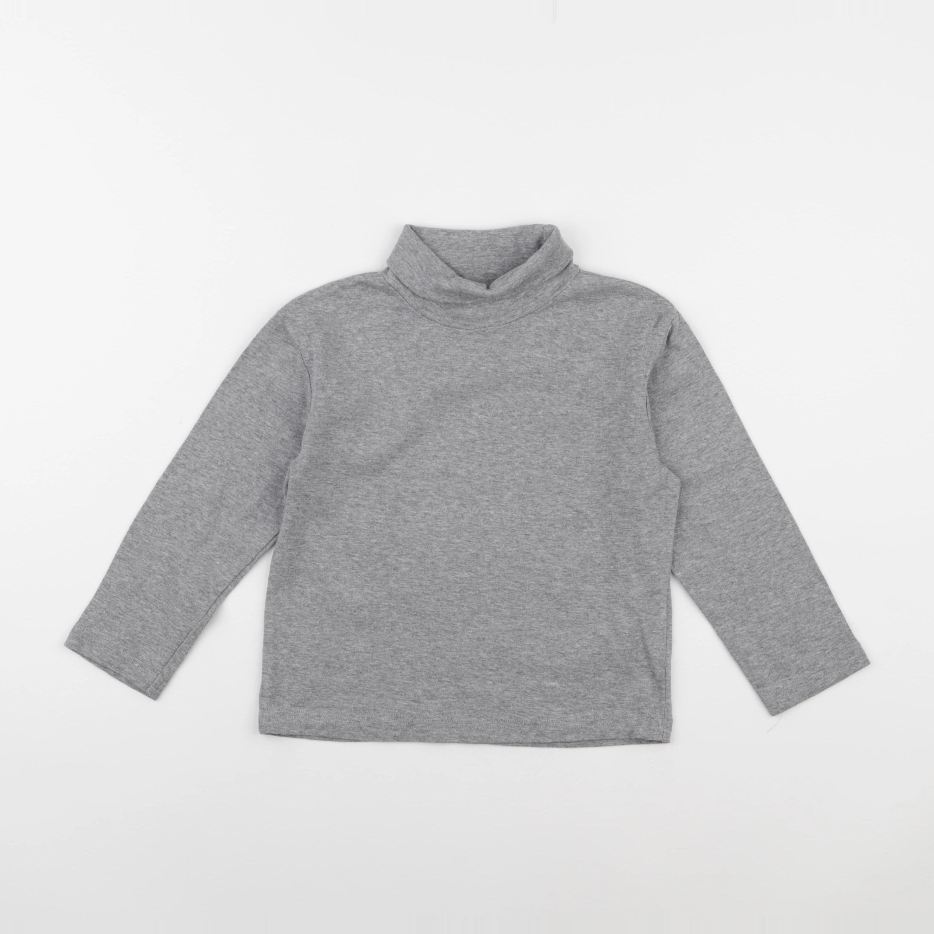 Vertbaudet - sous-pull gris - 6 ans