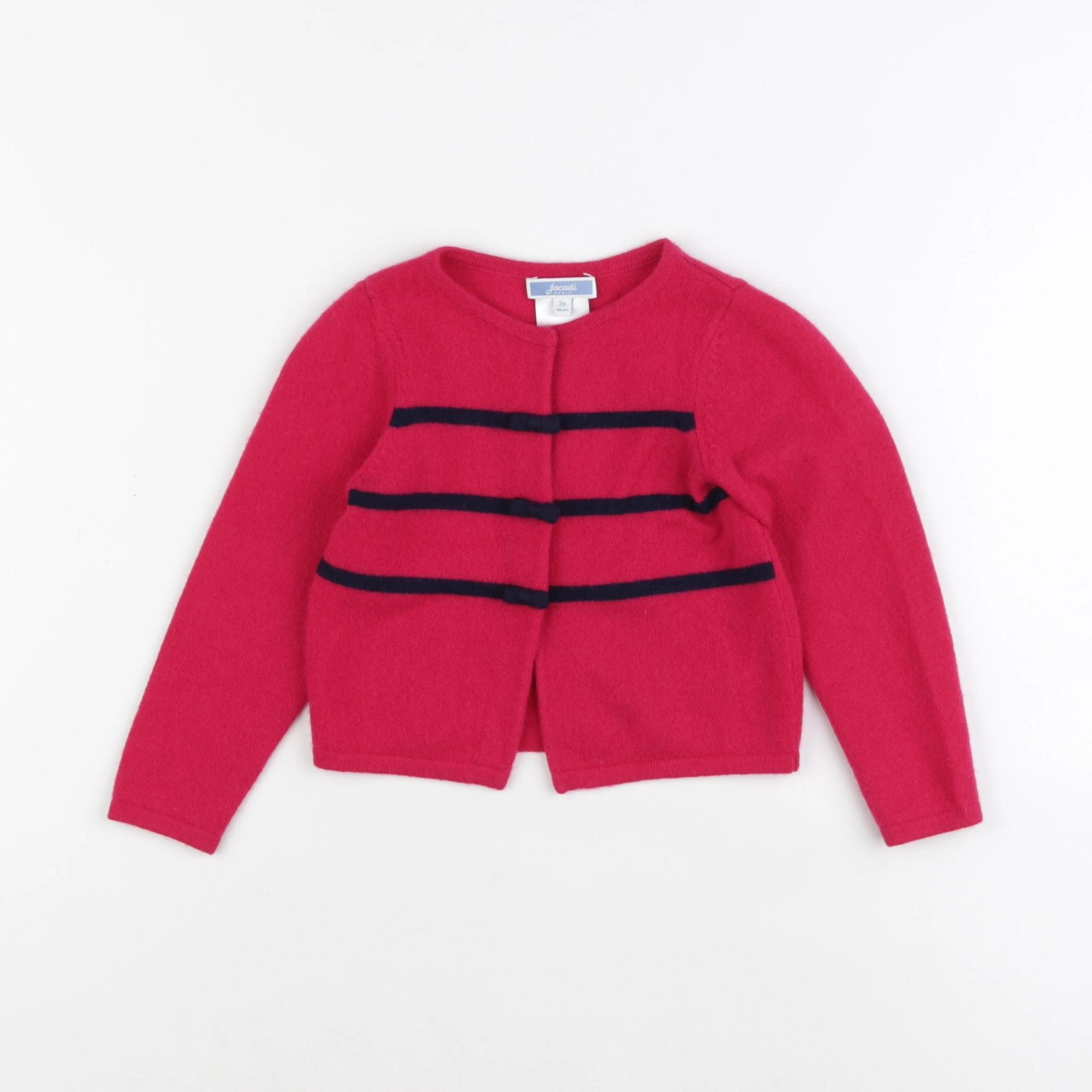 Jacadi - gilet rose - 3 ans