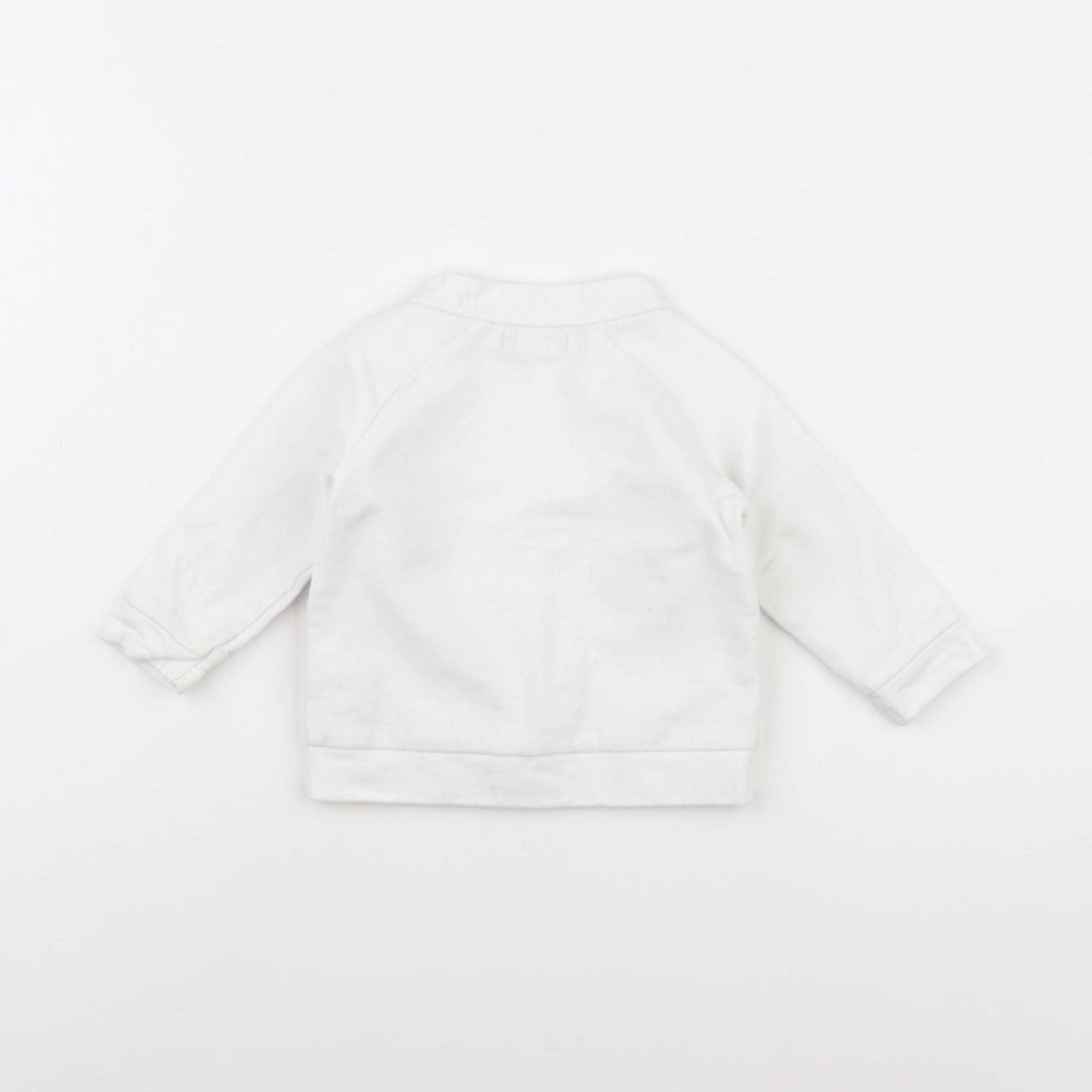 Vertbaudet - gilet blanc - 6 mois