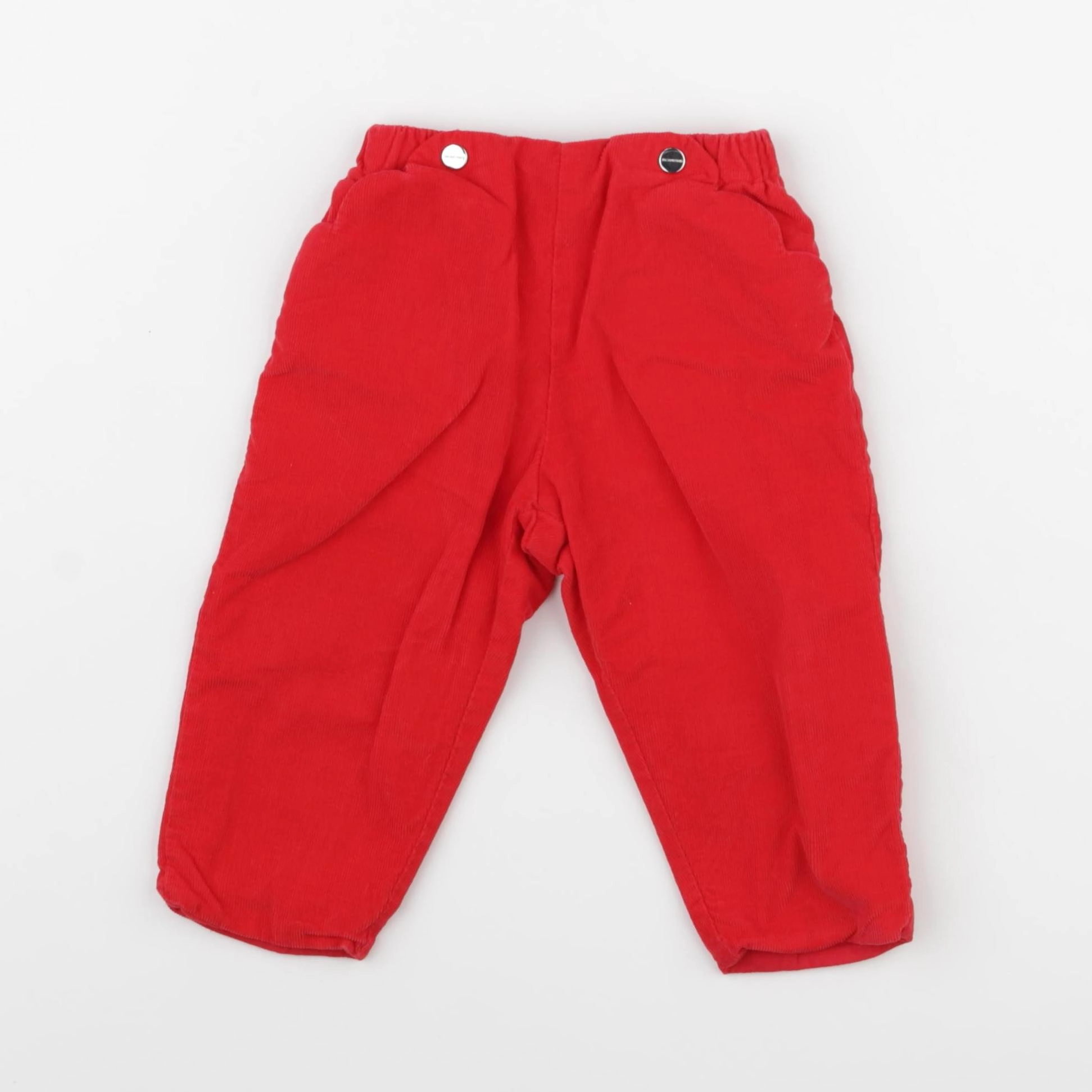 Jacadi - pantalon rouge - 12 mois